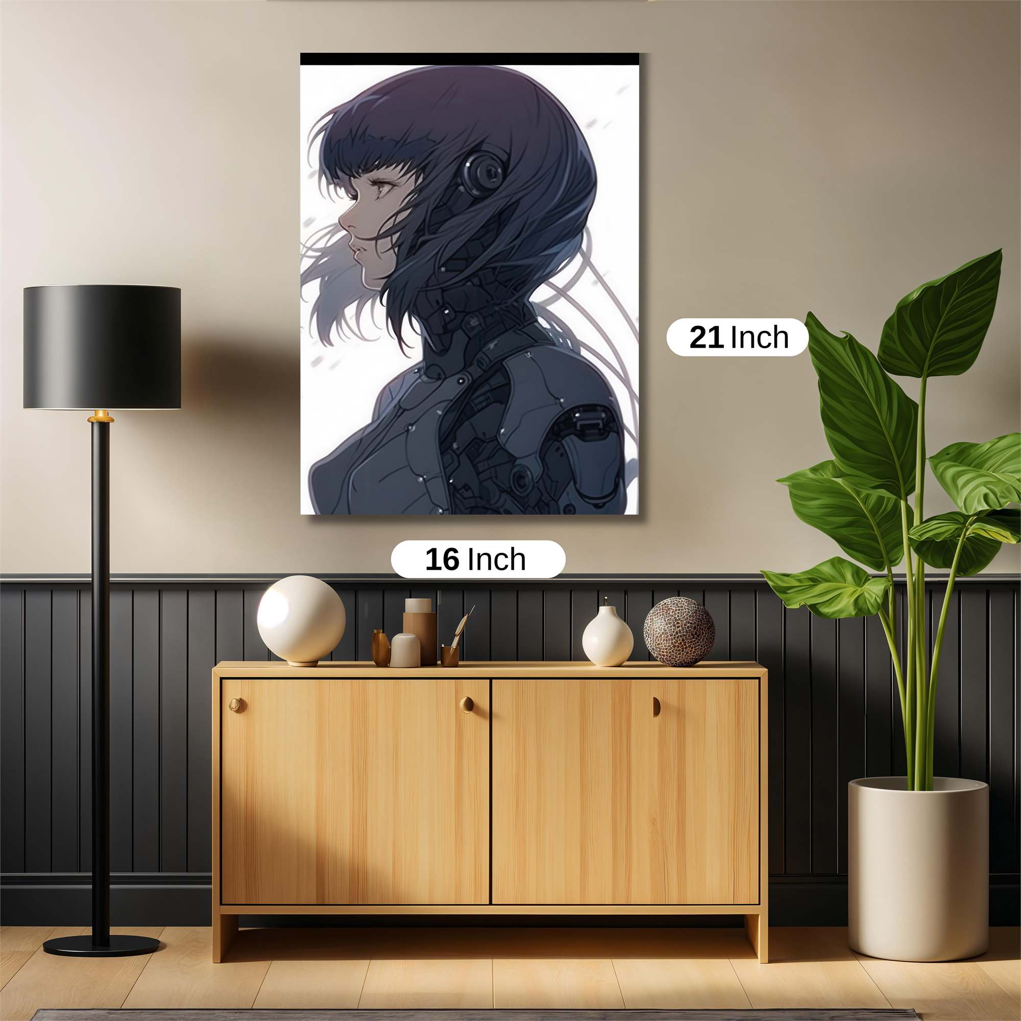 Motoko Serene Safe Wall Magnetic / M