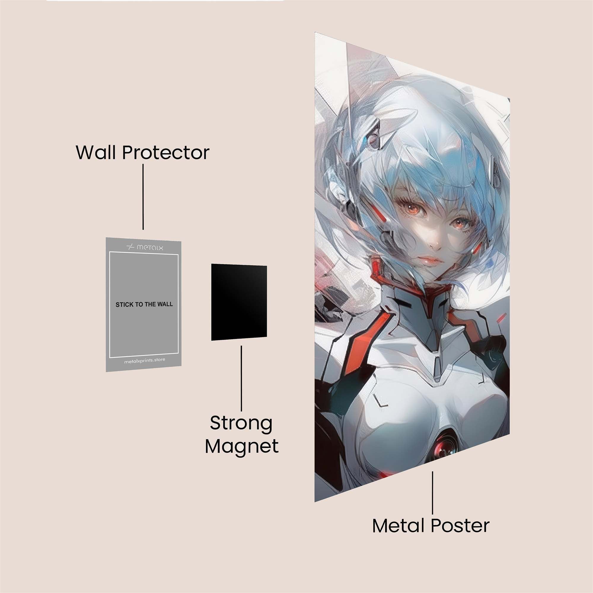 Rei Enigmatic Safe Wall Magnetic / M