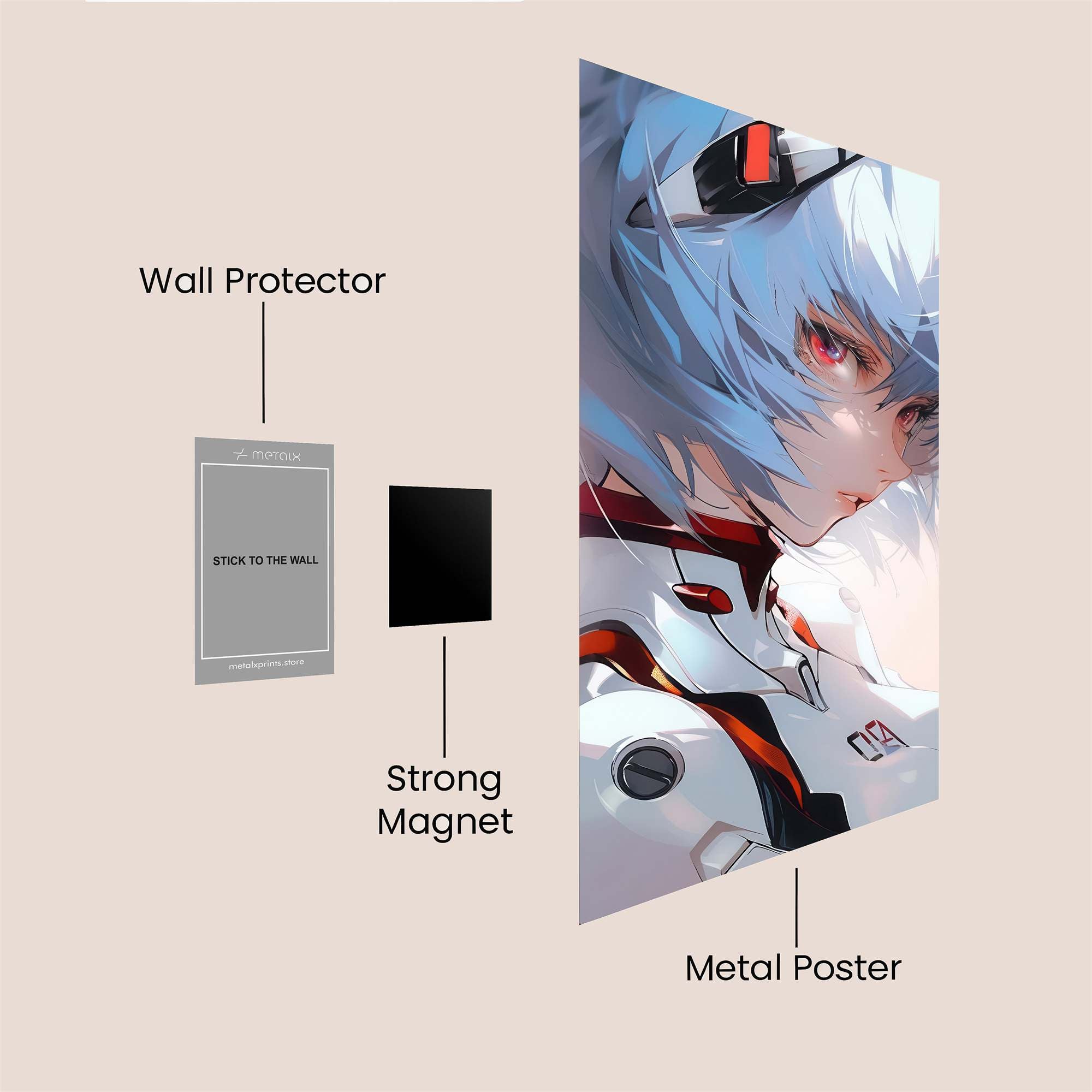 Rei Enigma Safe Wall Magnetic / M