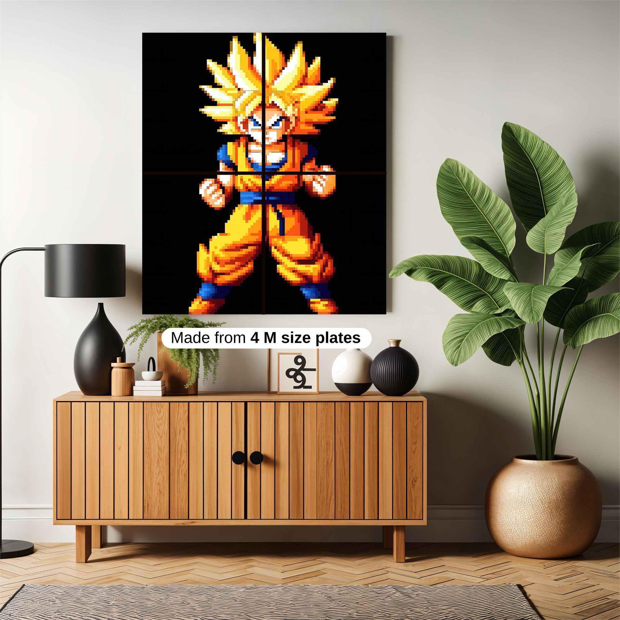 Goku Fierce Safe Wall Magnetic / M