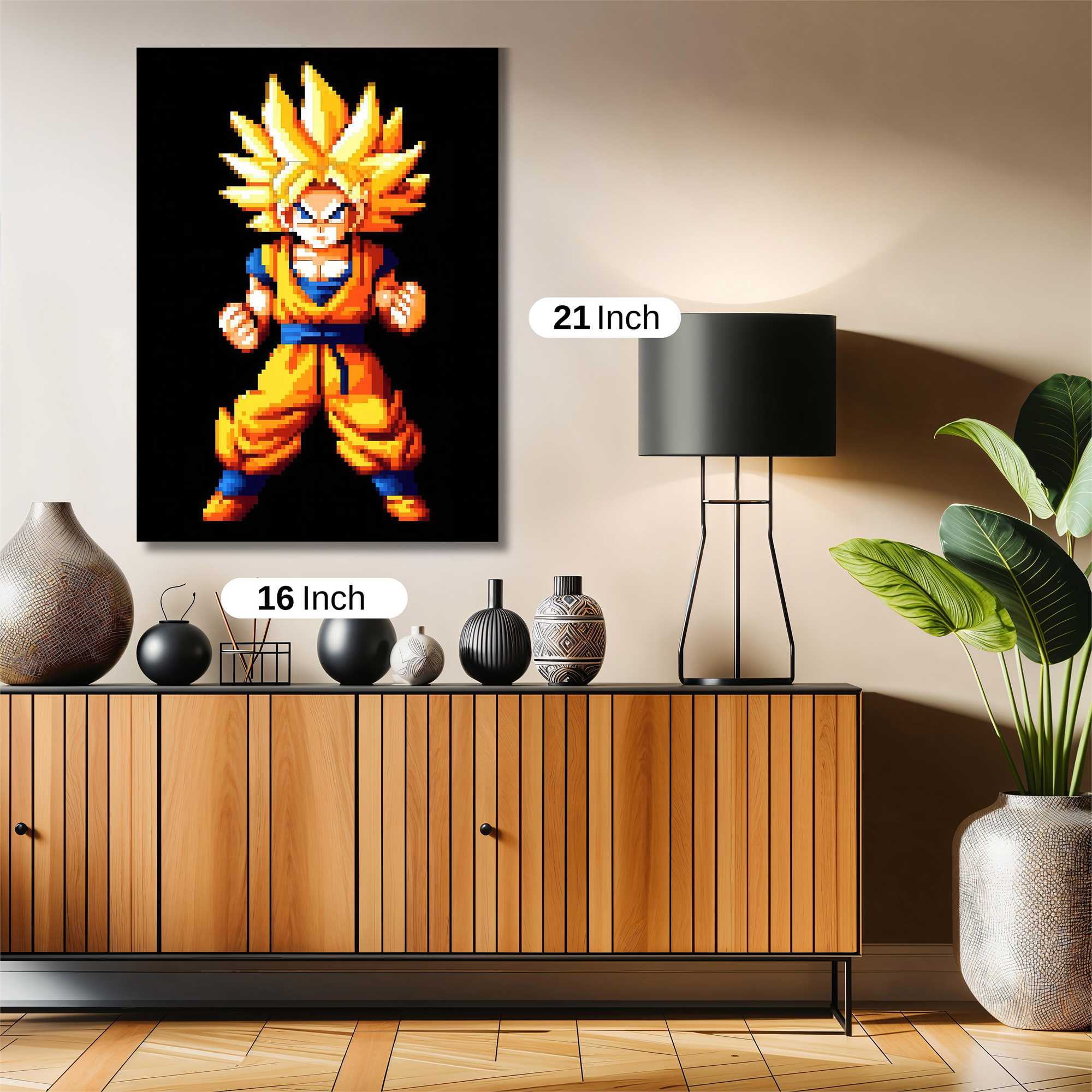 Goku Fierce Safe Wall Magnetic / M
