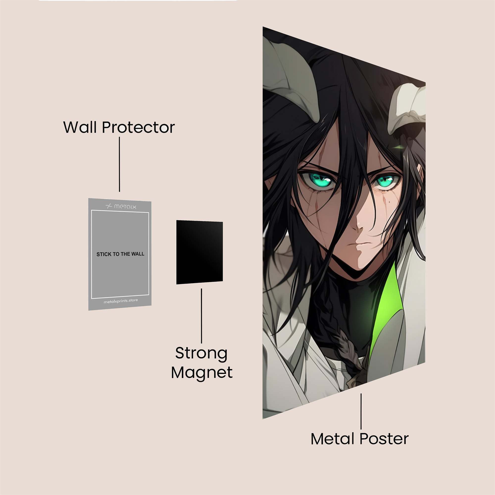 Demon Whispers Safe Wall Magnetic / M