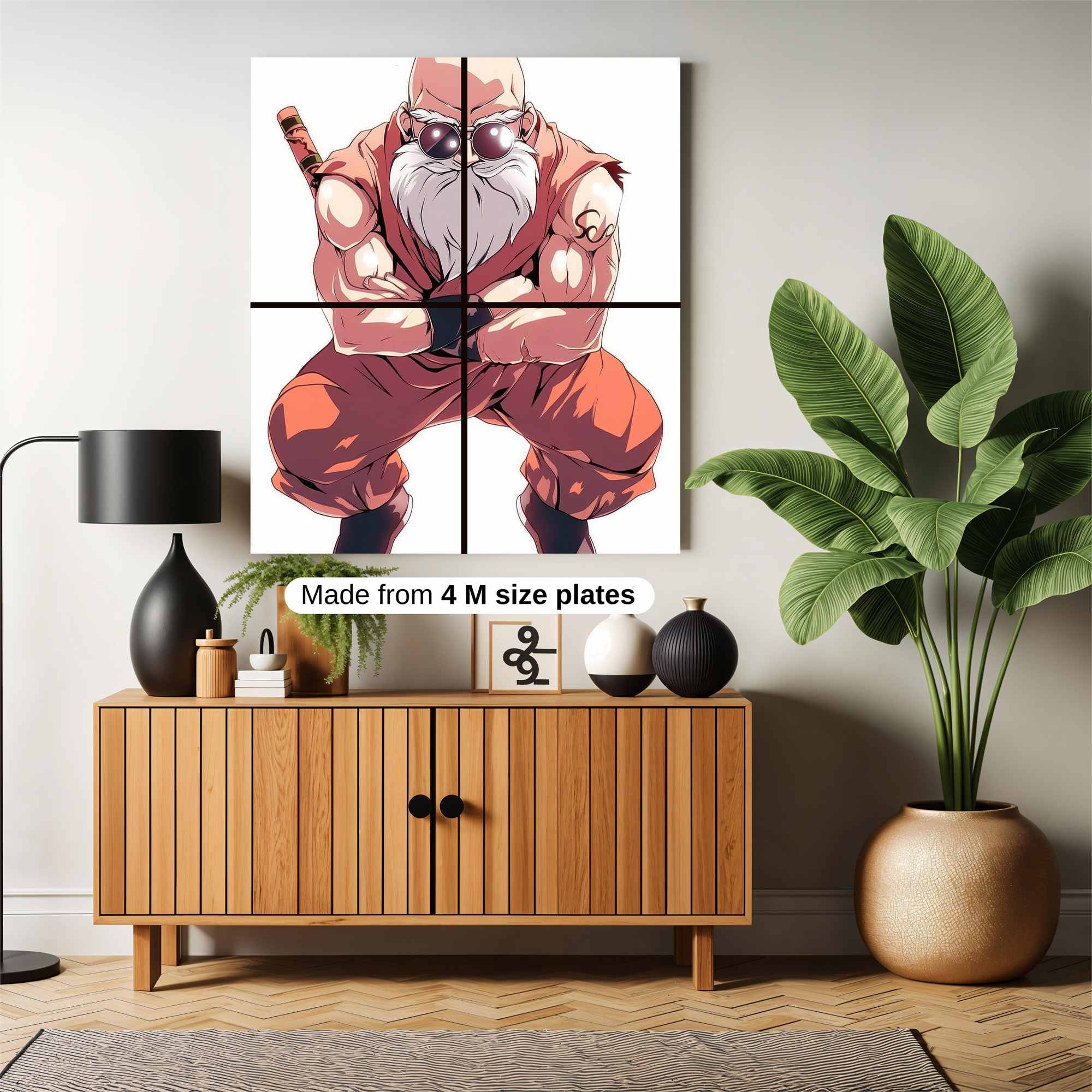 Roshi Rebellious Safe Wall Magnetic / M