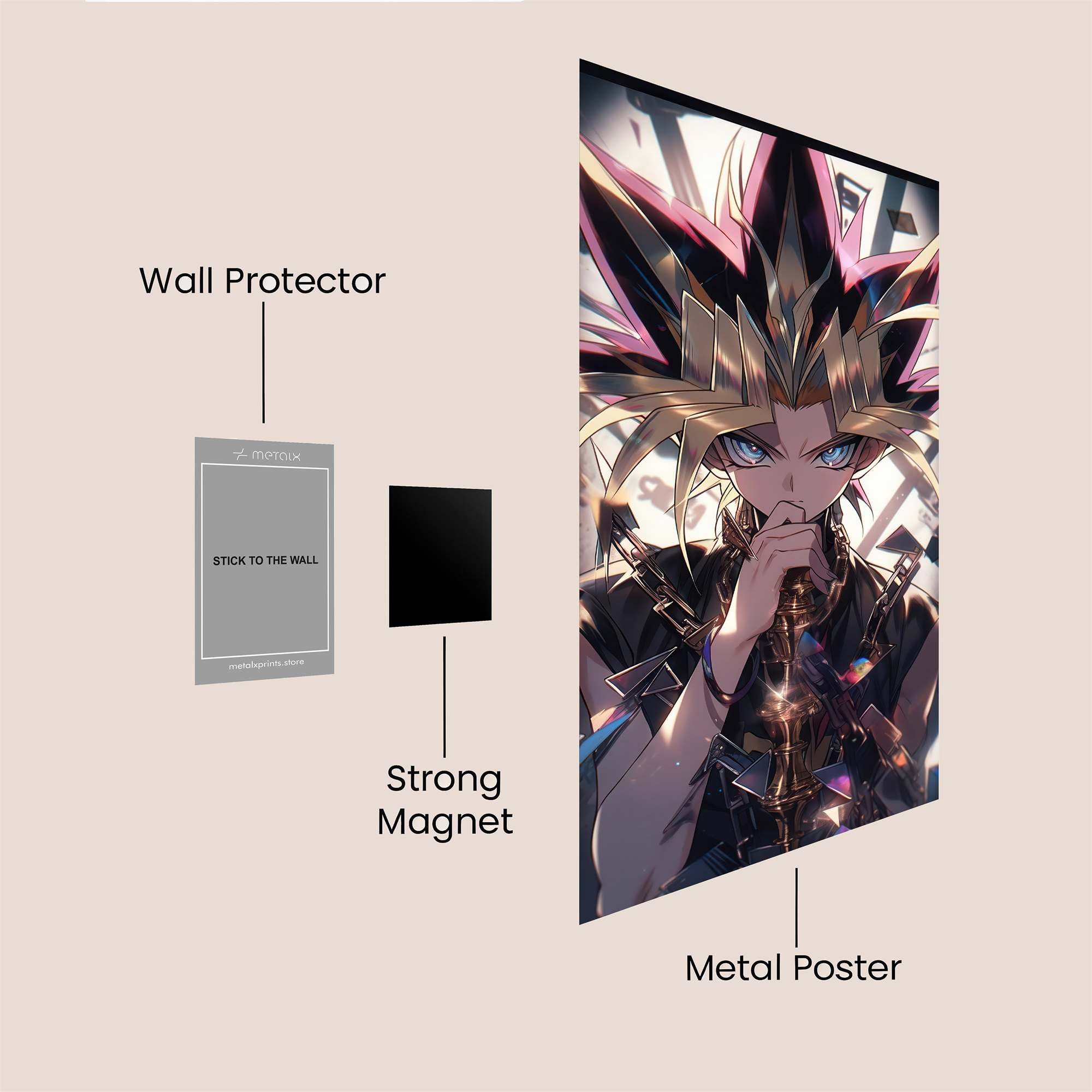 Yami Shattered Safe Wall Magnetic / M