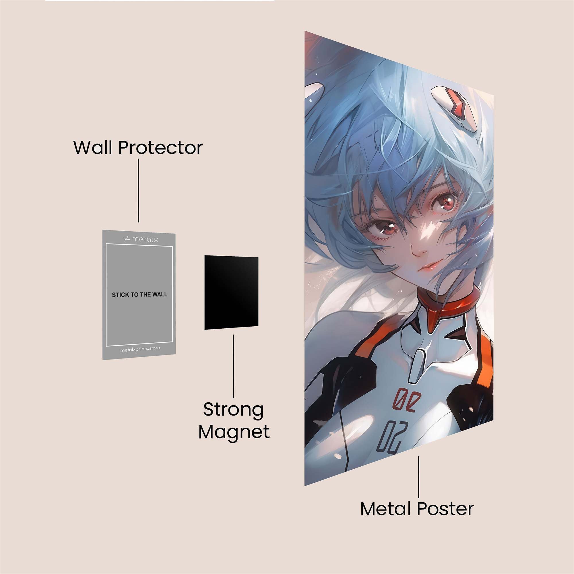 Rei Enigmatic Safe Wall Magnetic / M