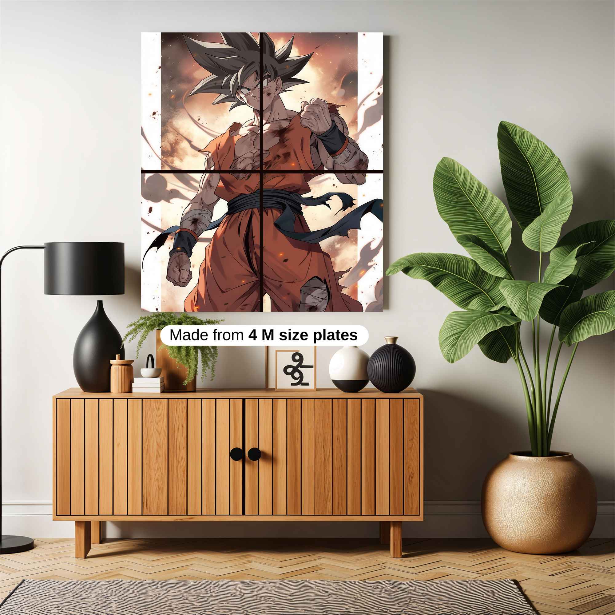 Goku Resolute Safe Wall Magnetic / M