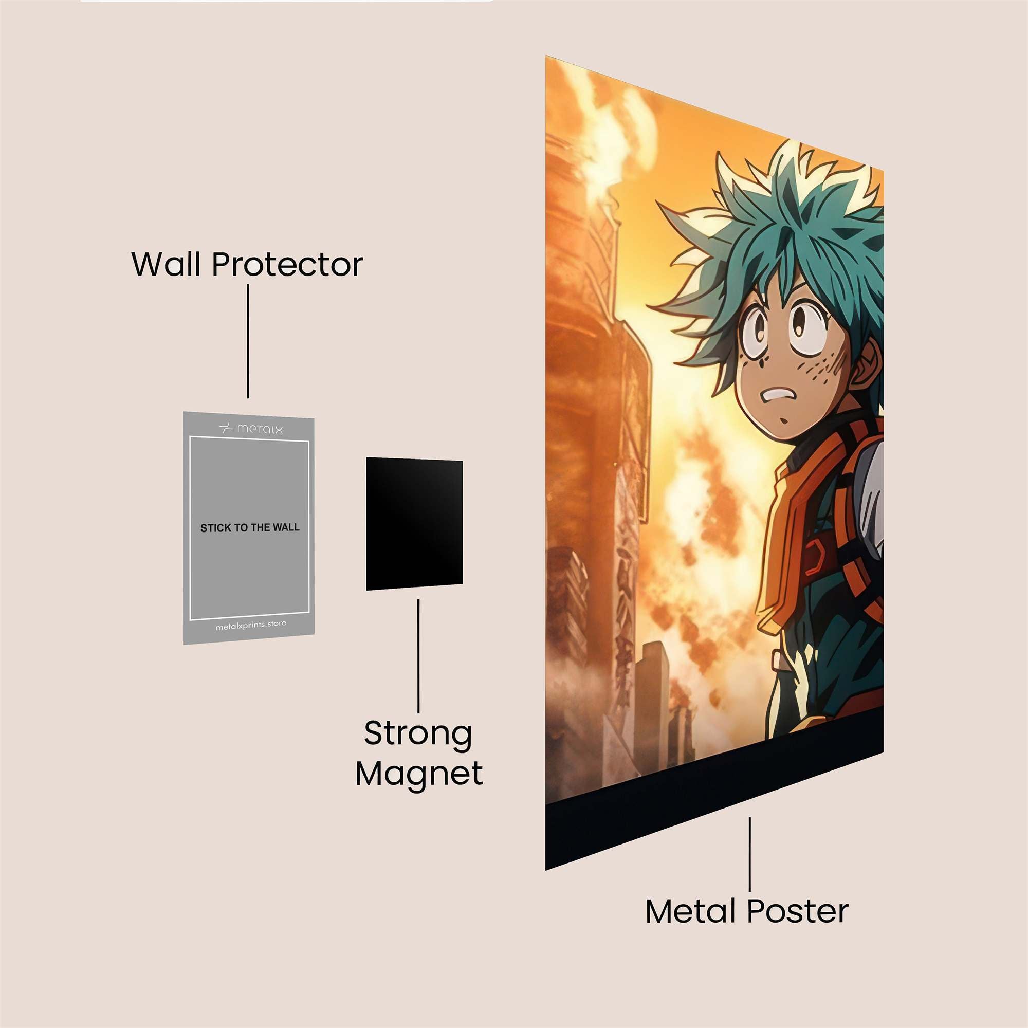 Obito Resentful Safe Wall Magnetic / M