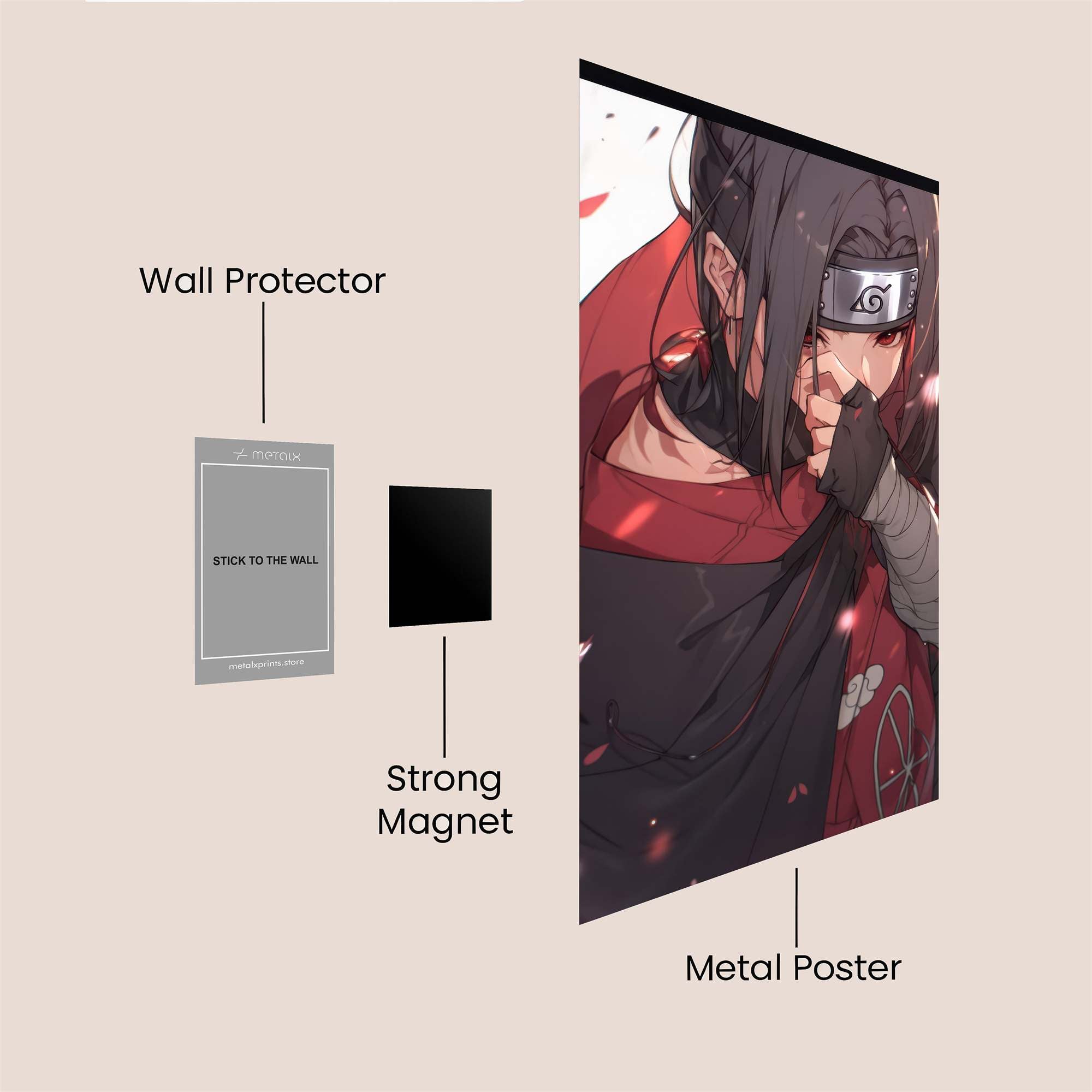 Itachi Mysterious Safe Wall Magnetic / M