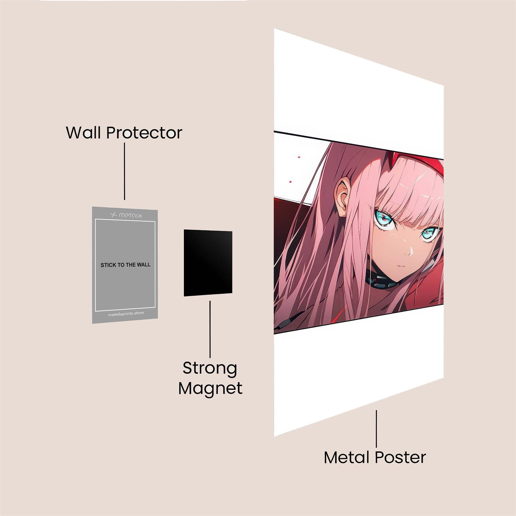 Zero Intense Safe Wall Magnetic / M