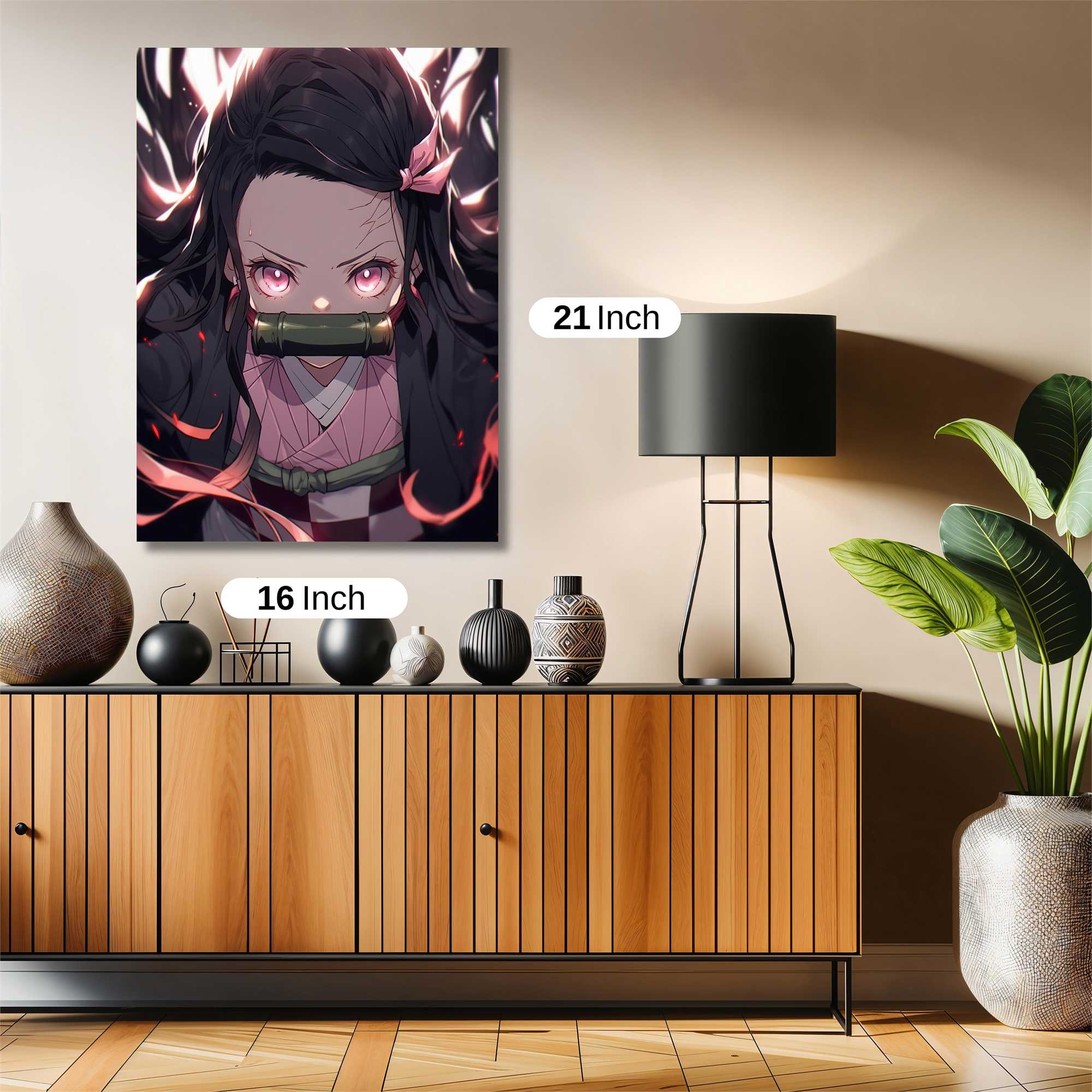 Nezuko Fierce Safe Wall Magnetic / M