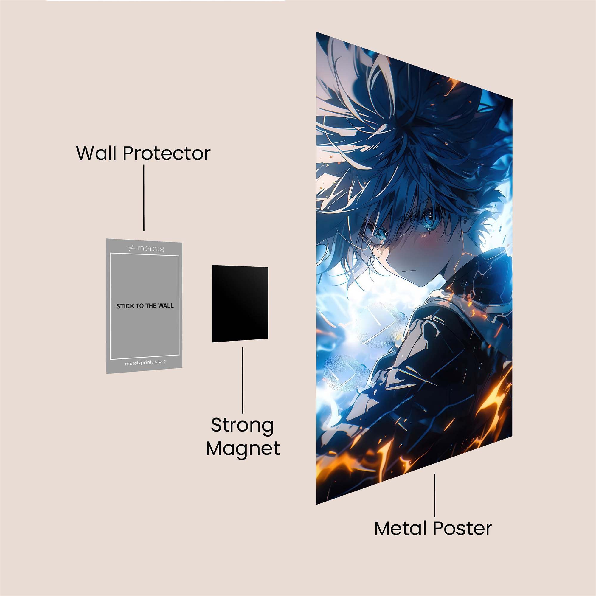 Yuji Fierce Safe Wall Magnetic / M