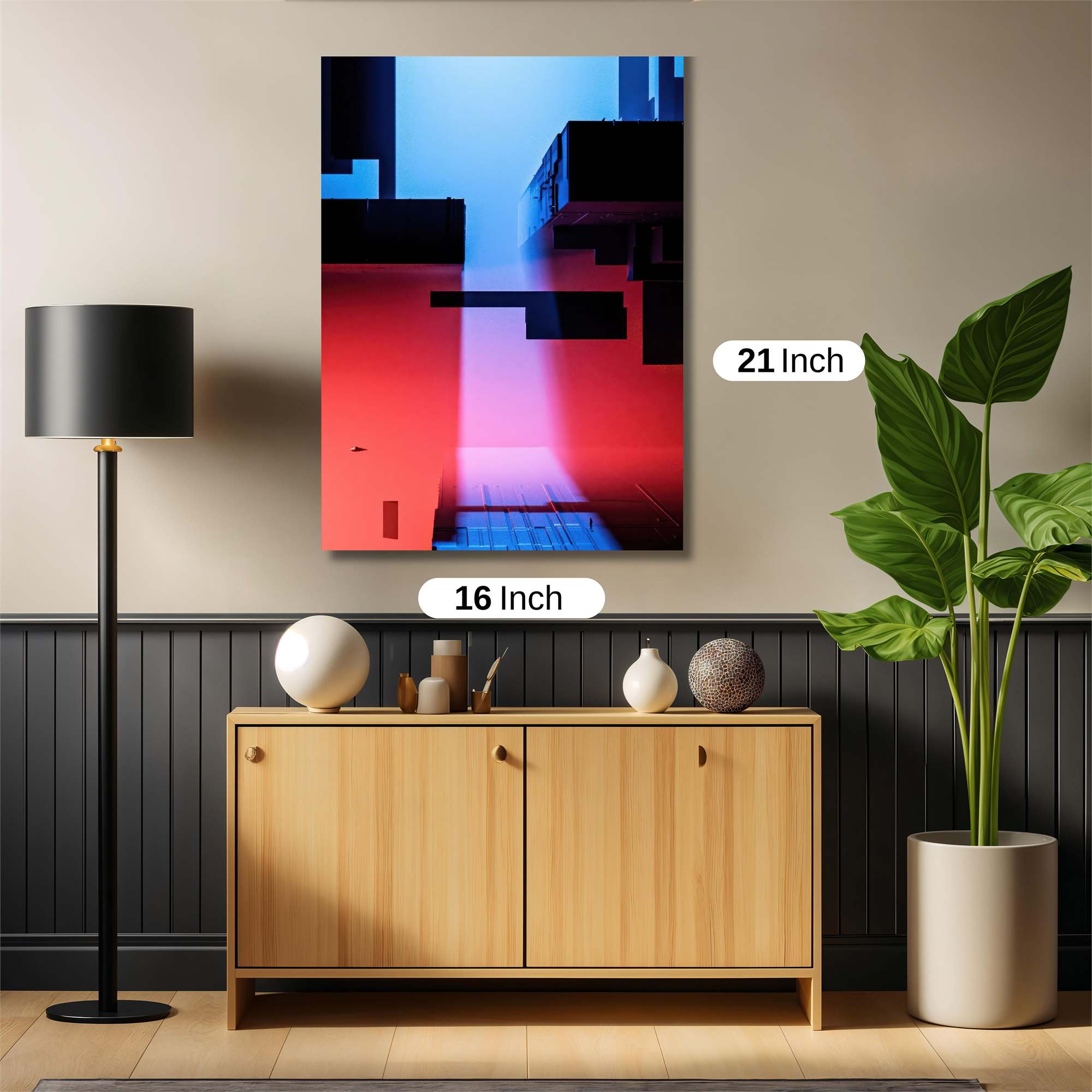 Neon Abyss Safe Wall Magnetic / M