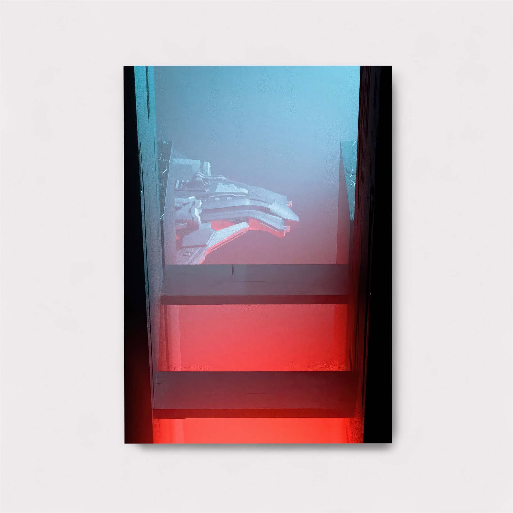 Futuristic Glow Safe Wall Magnetic / M