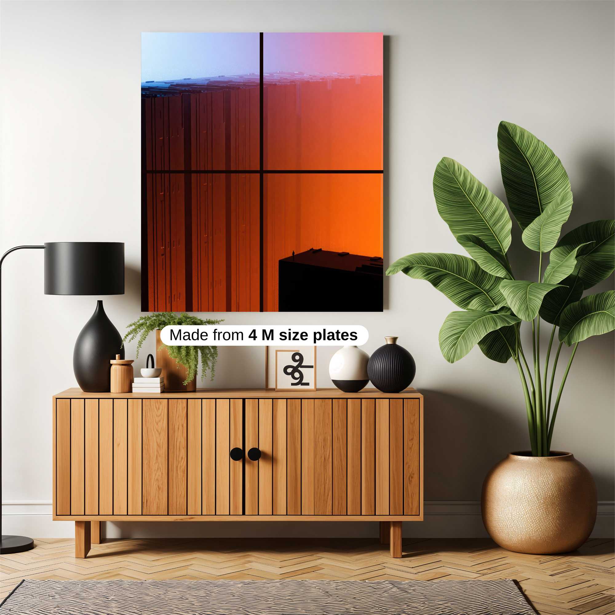 Abstract Euphoria Safe Wall Magnetic / M