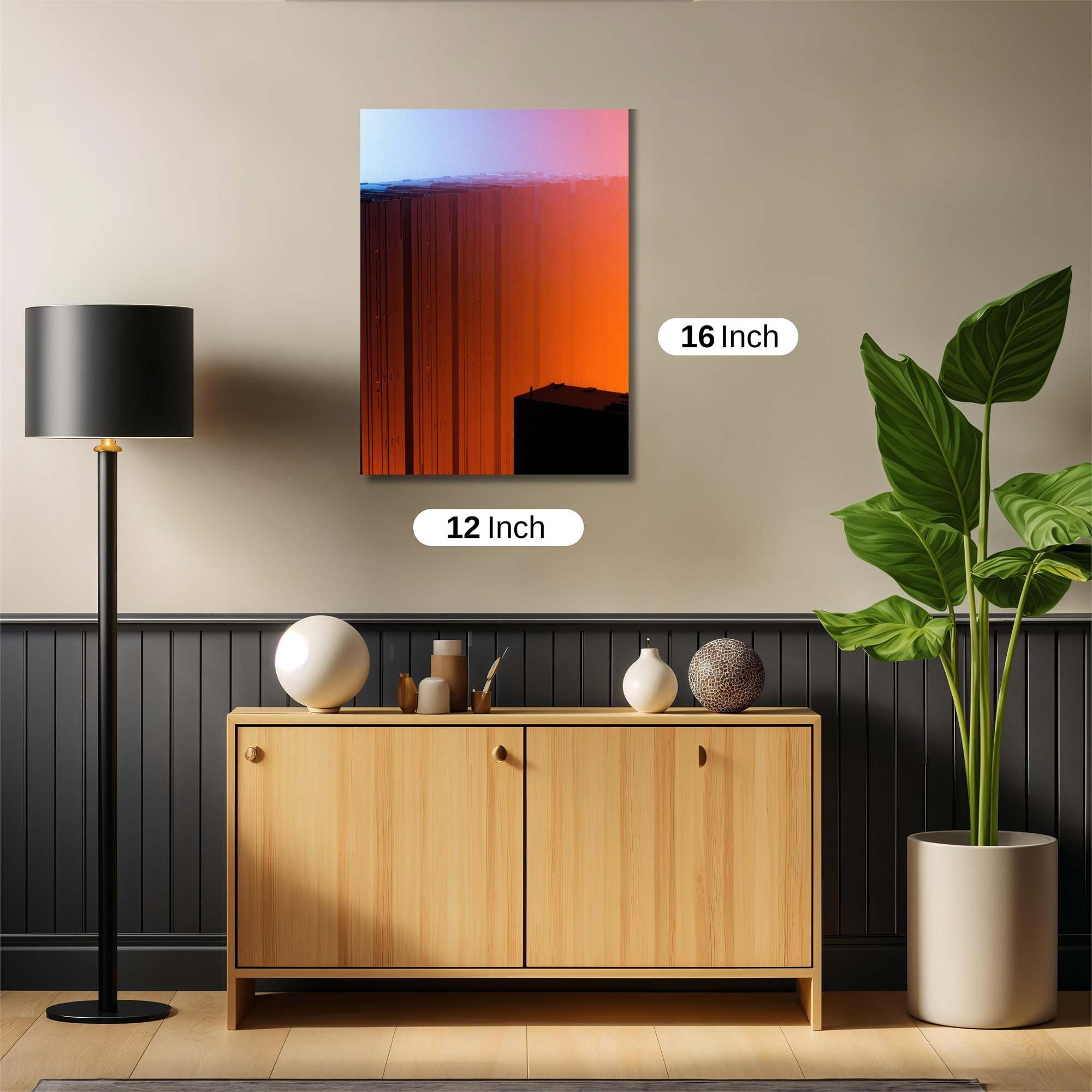 Abstract Euphoria Safe Wall Magnetic / M