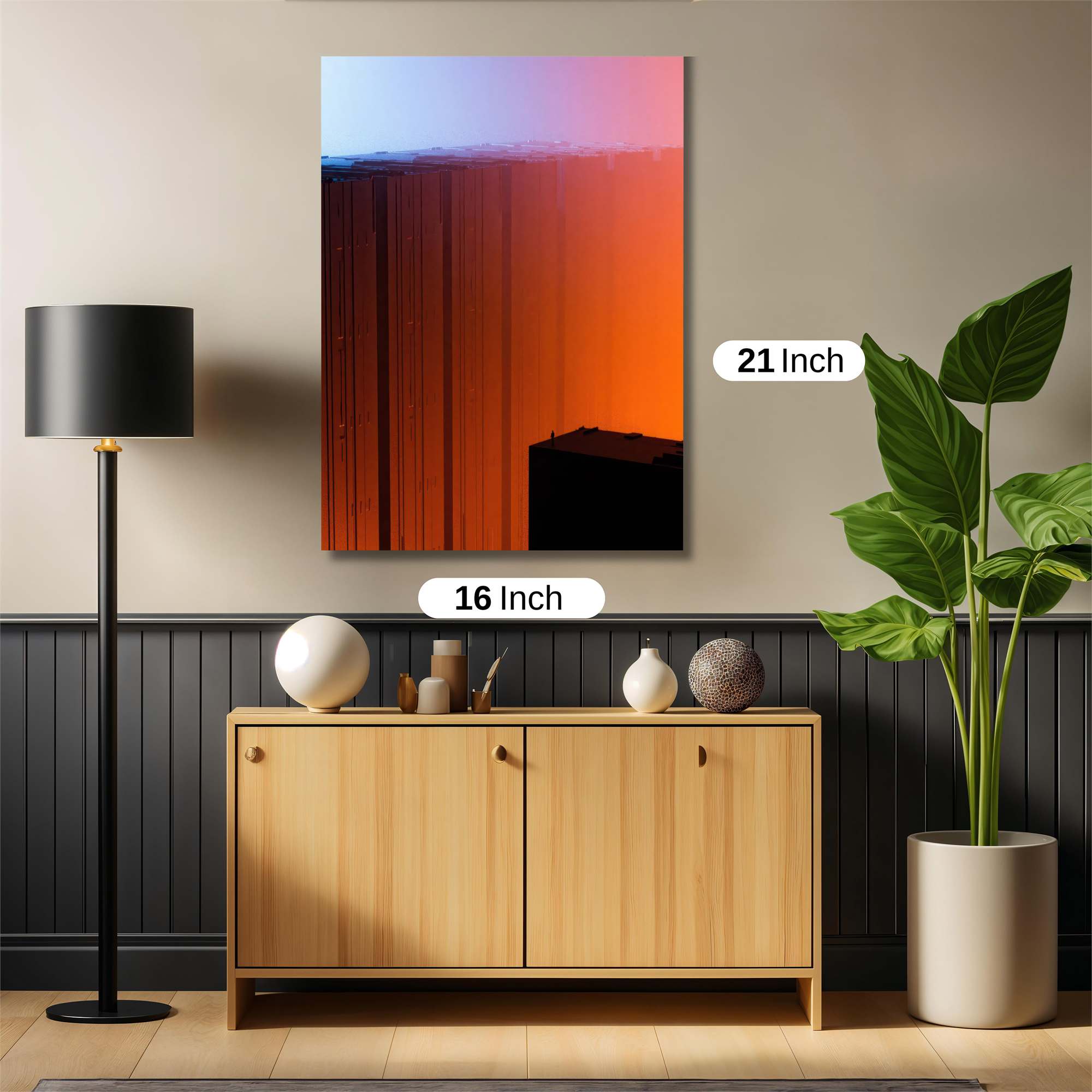 Abstract Euphoria Safe Wall Magnetic / M