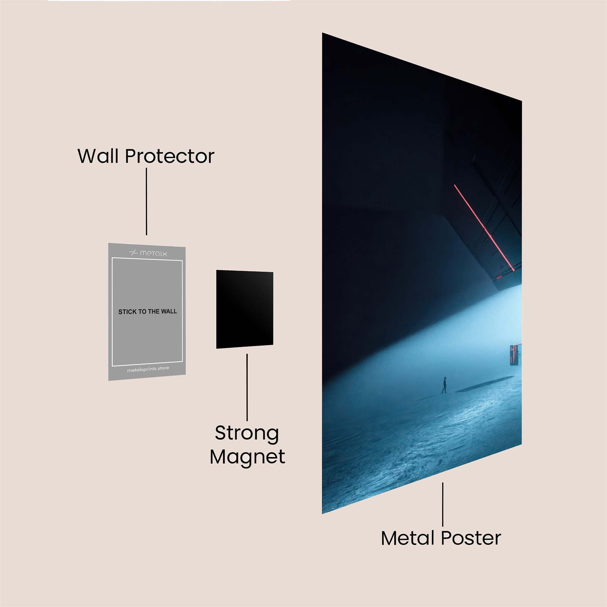 Monolith Enigma Safe Wall Magnetic / M