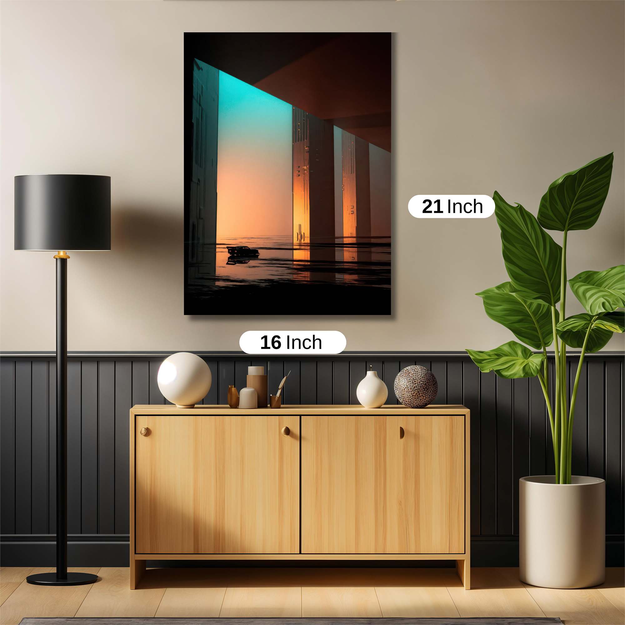 Luminescent Serenity Safe Wall Magnetic / M