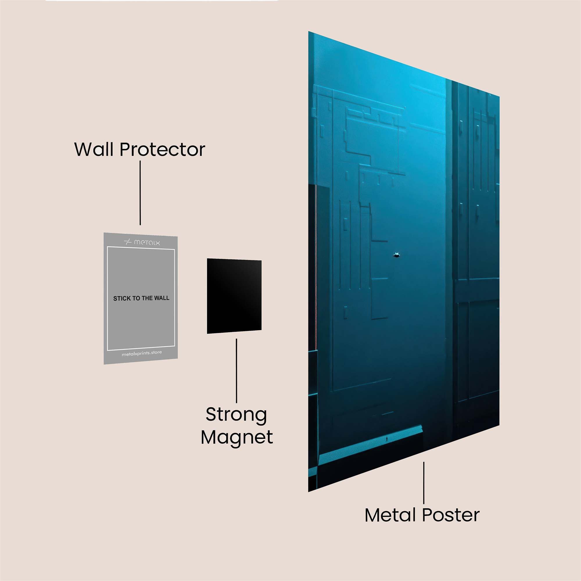 Circuit Dreamscape Safe Wall Magnetic / M