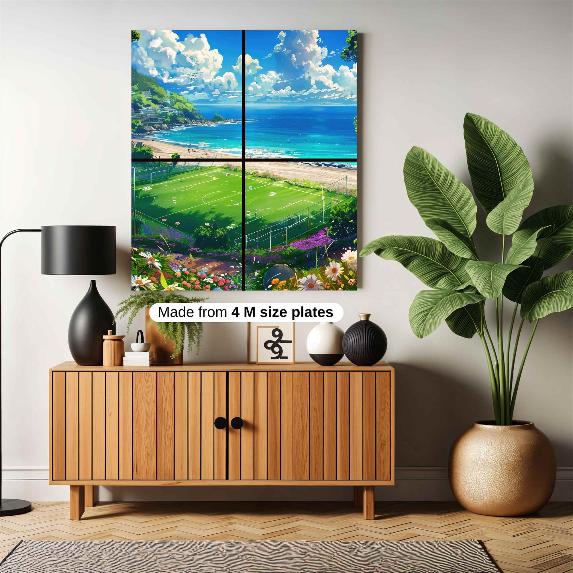Beachside Bliss Safe Wall Magnetic / M