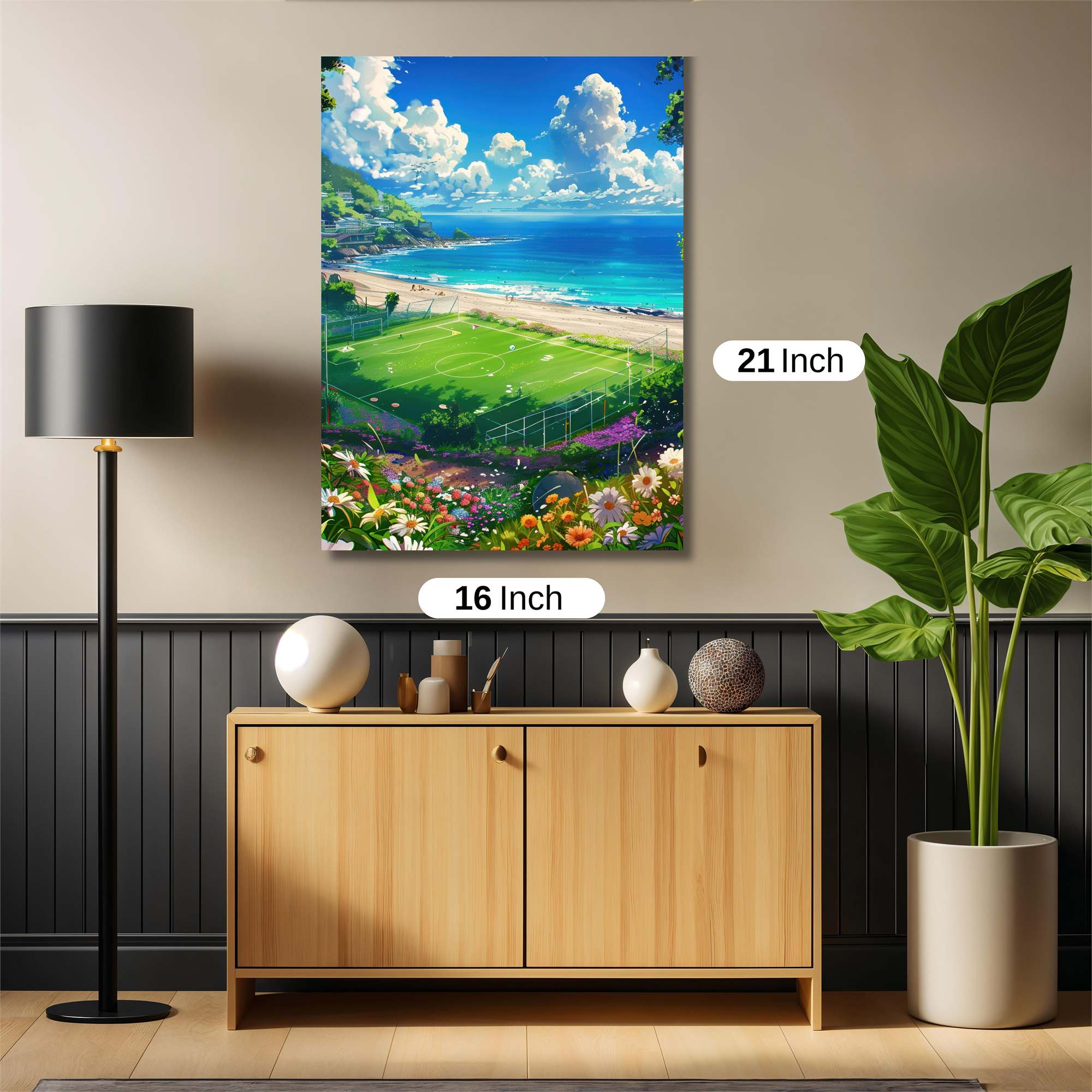 Beachside Bliss Safe Wall Magnetic / M