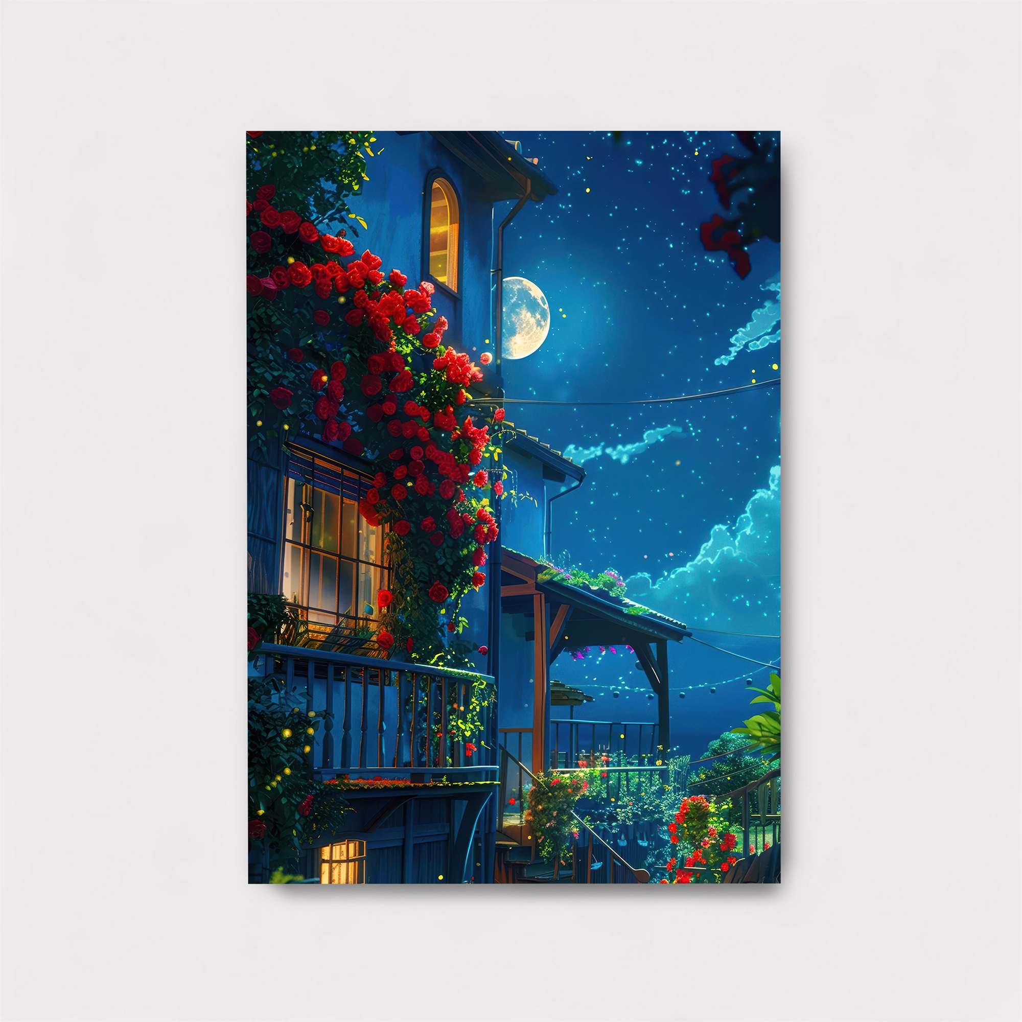 Moonlit Romance Safe Wall Magnetic / M