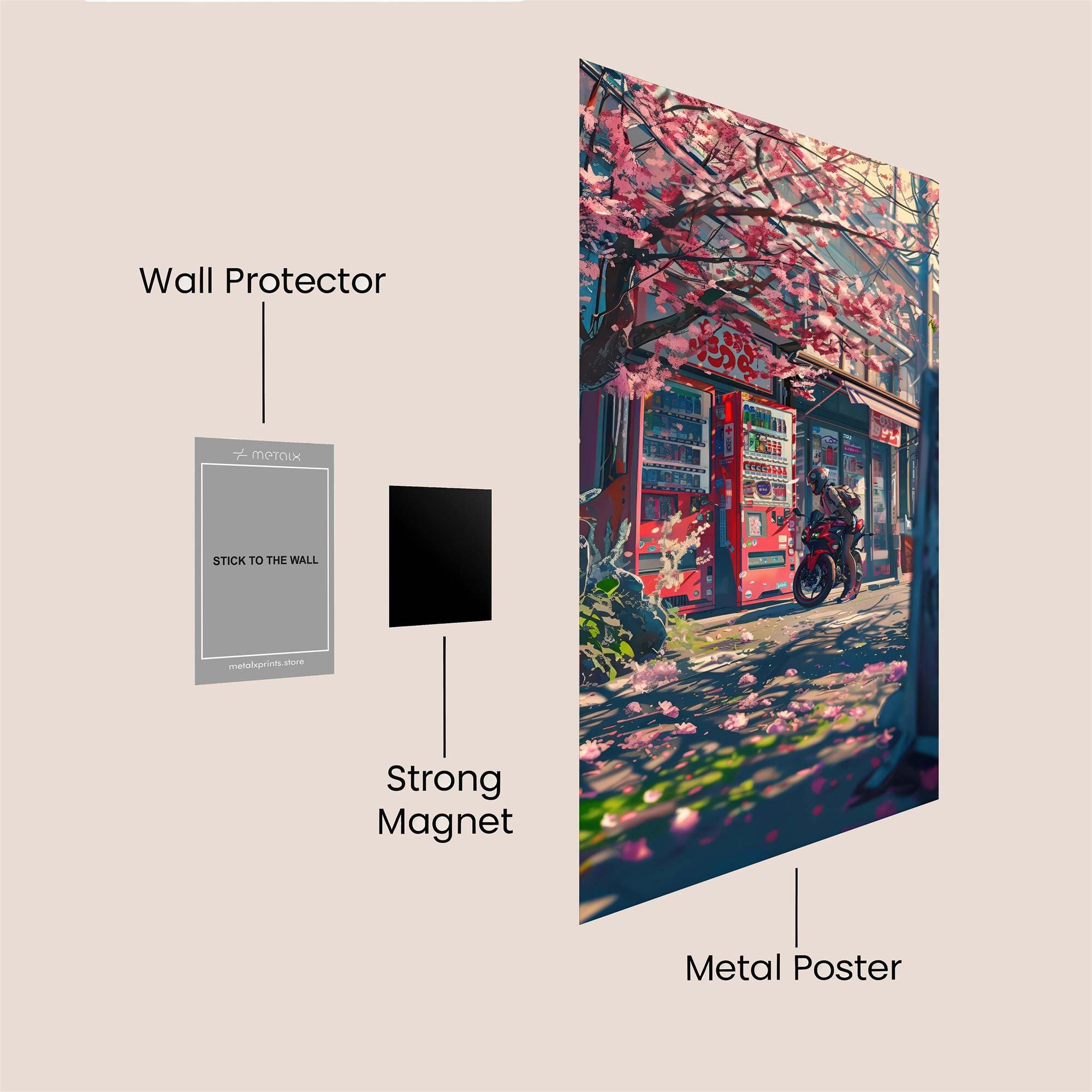 Blossom Serenity Safe Wall Magnetic / M