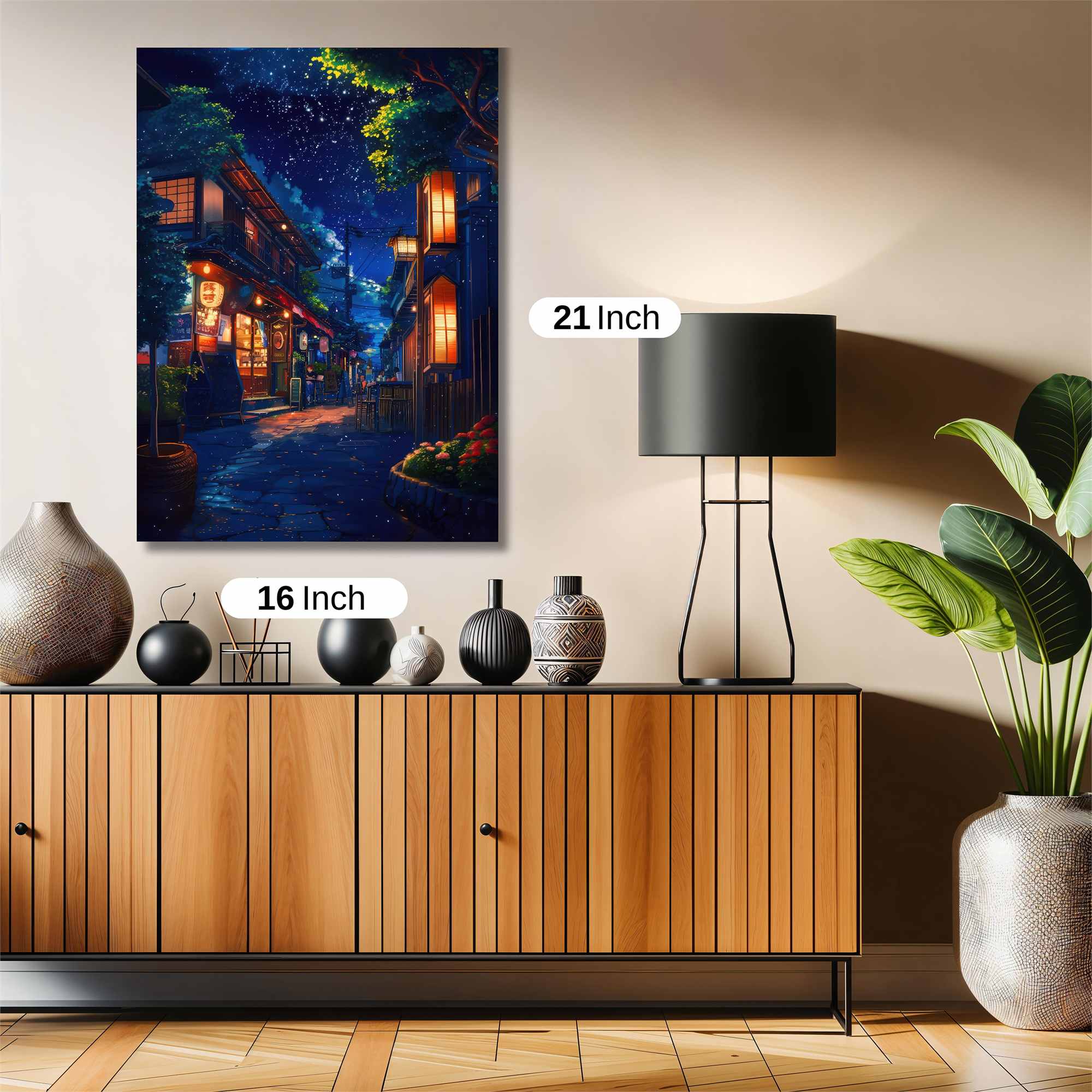 Moonlit Serenity Safe Wall Magnetic / M