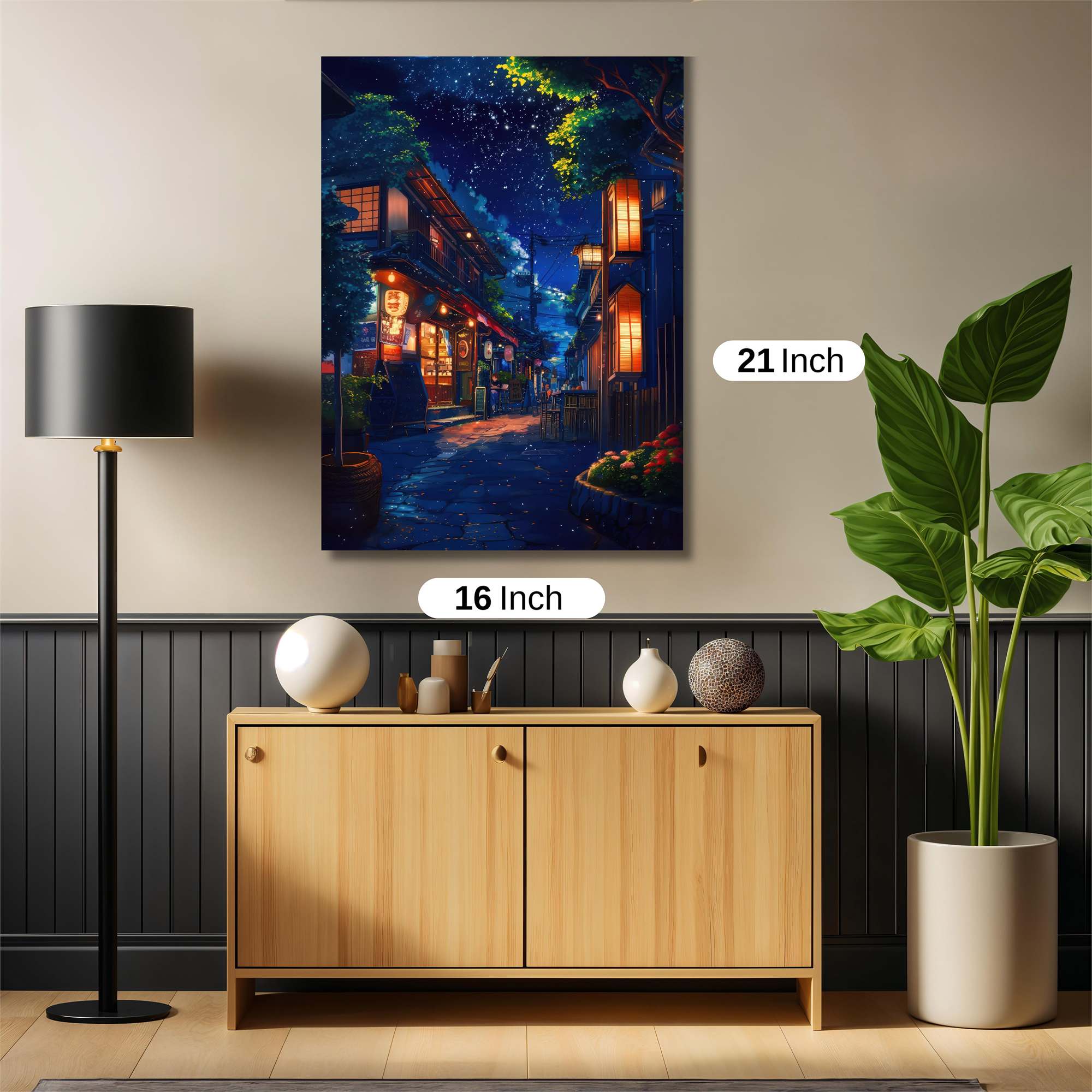 Moonlit Serenity Safe Wall Magnetic / M