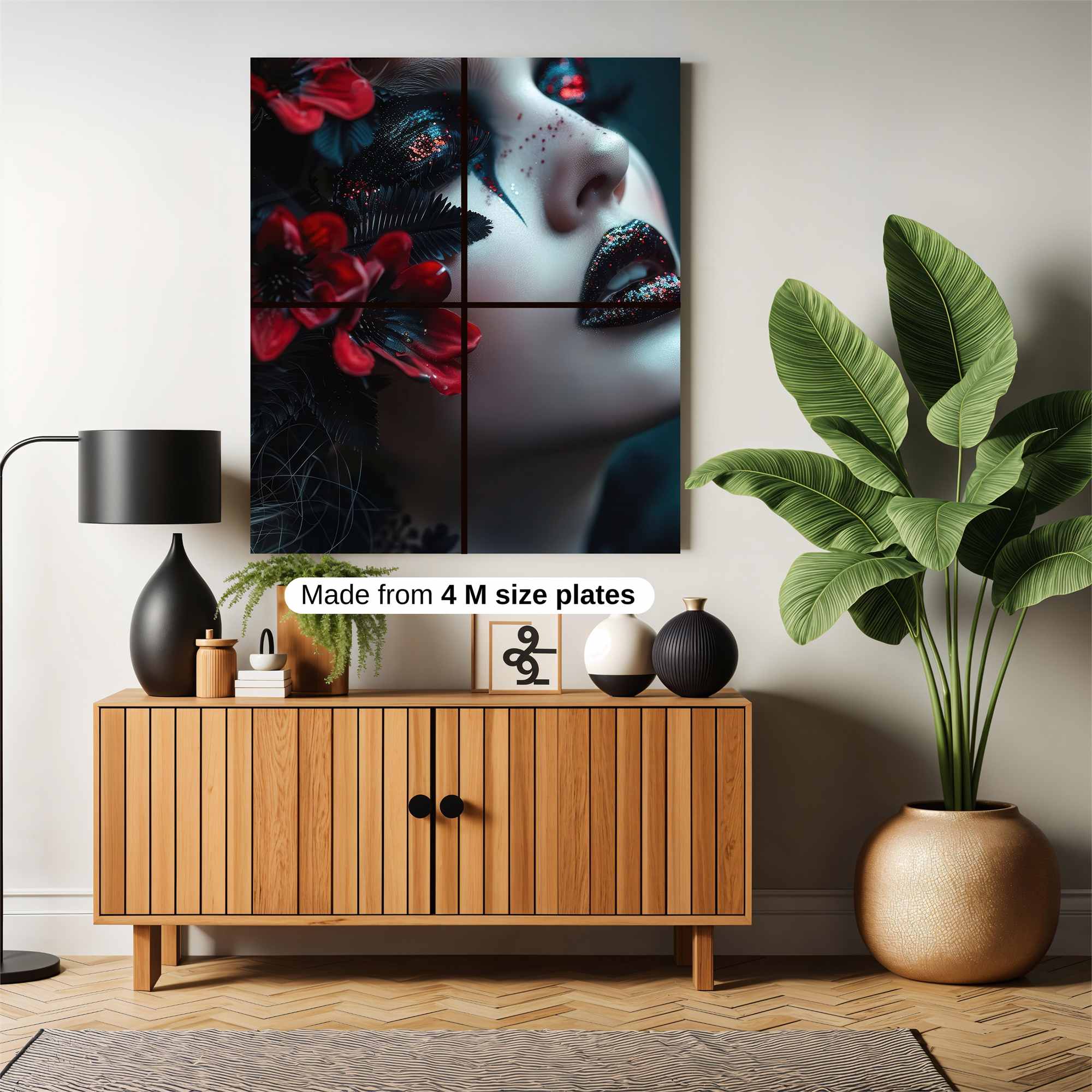 Floral Enigma Safe Wall Magnetic / M