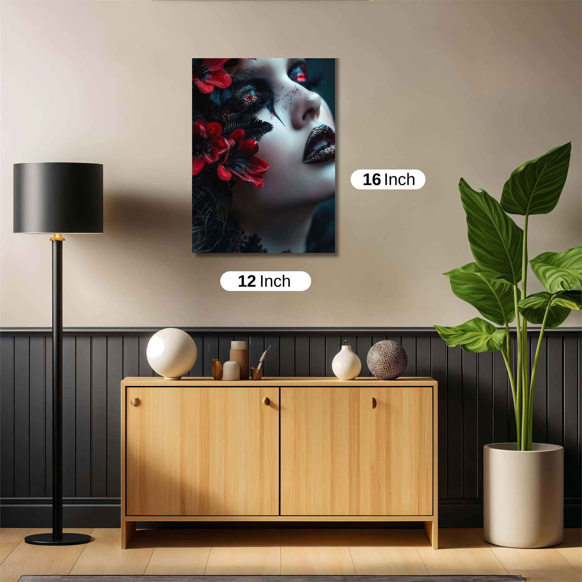 Floral Enigma Safe Wall Magnetic / M