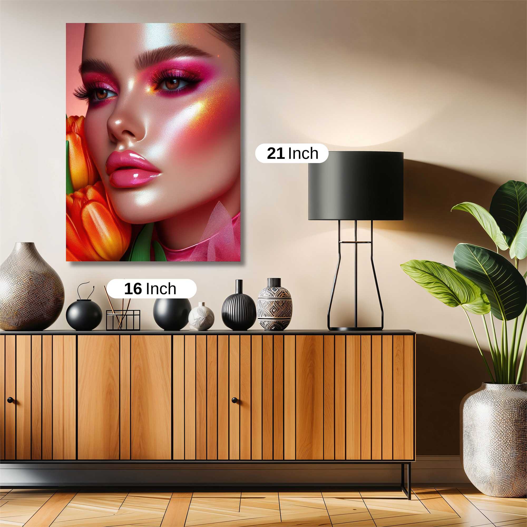 Tulip Radiance Safe Wall Magnetic / M