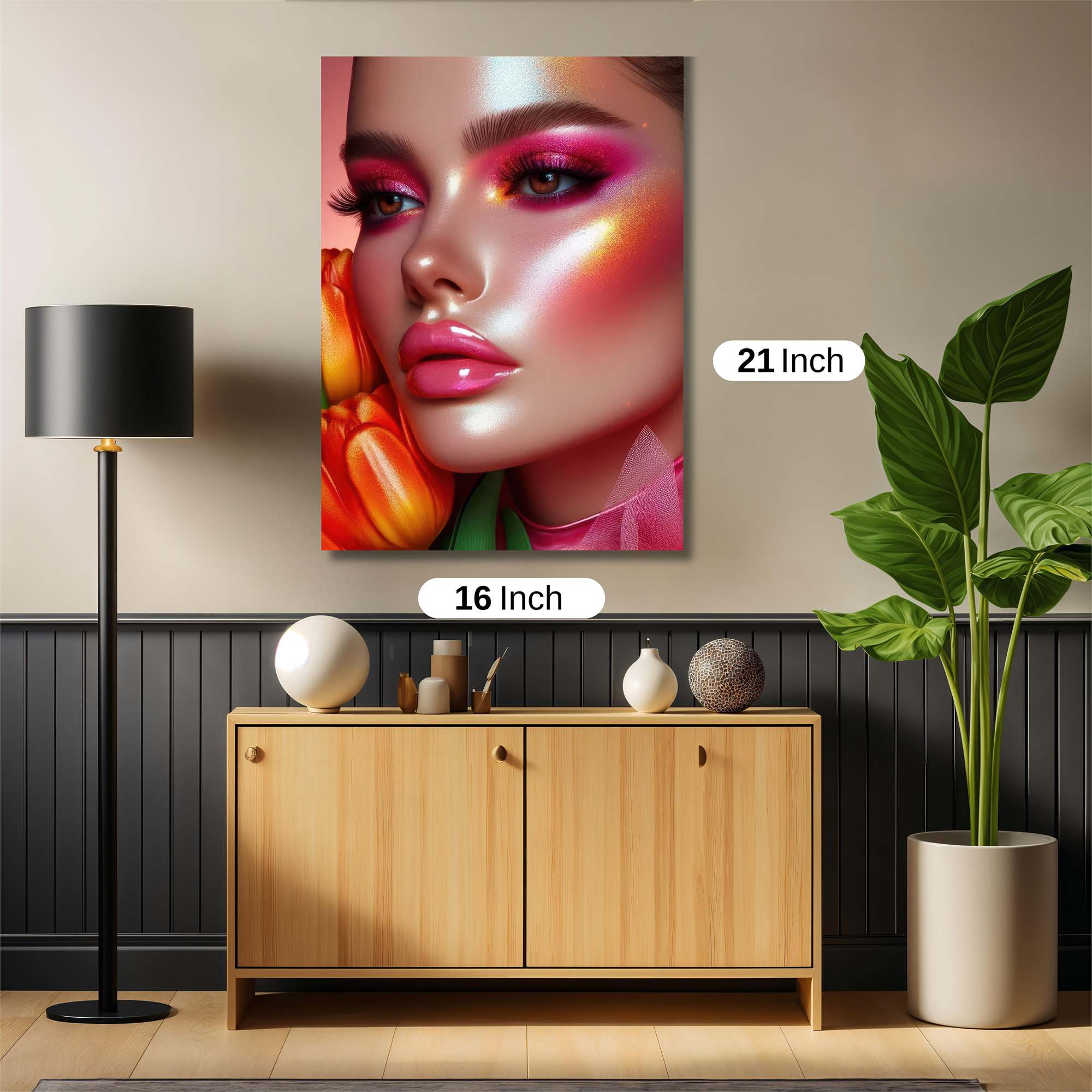 Tulip Radiance Safe Wall Magnetic / M
