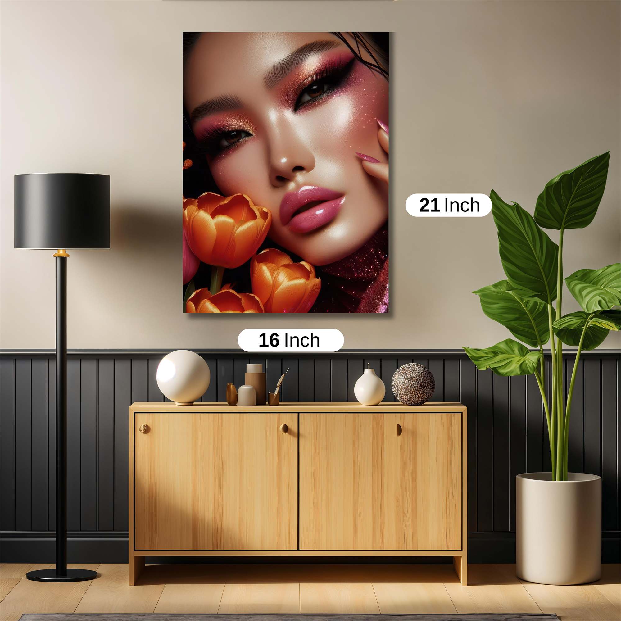 Tulip Enigma Safe Wall Magnetic / M