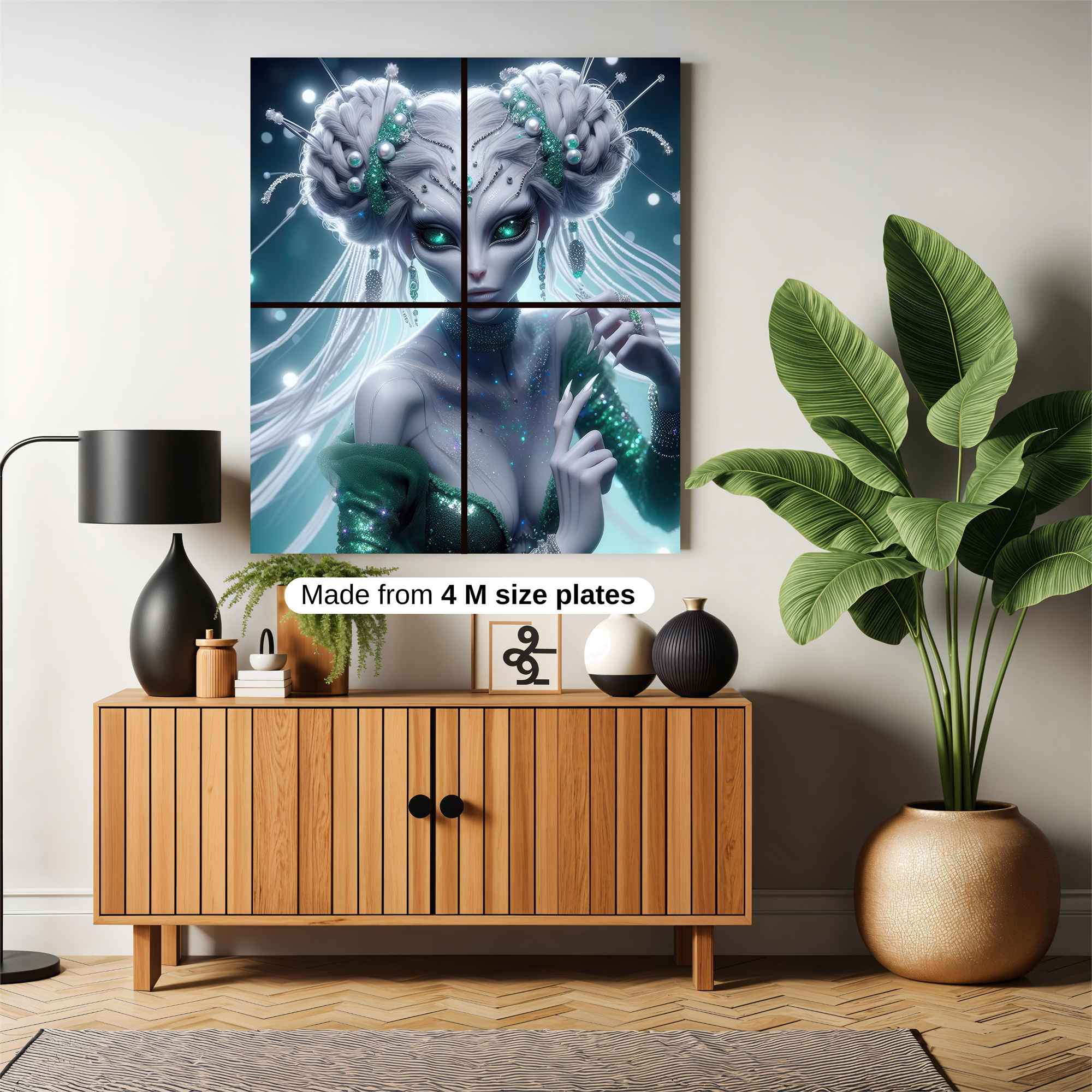 Alien Elegance Safe Wall Magnetic / M