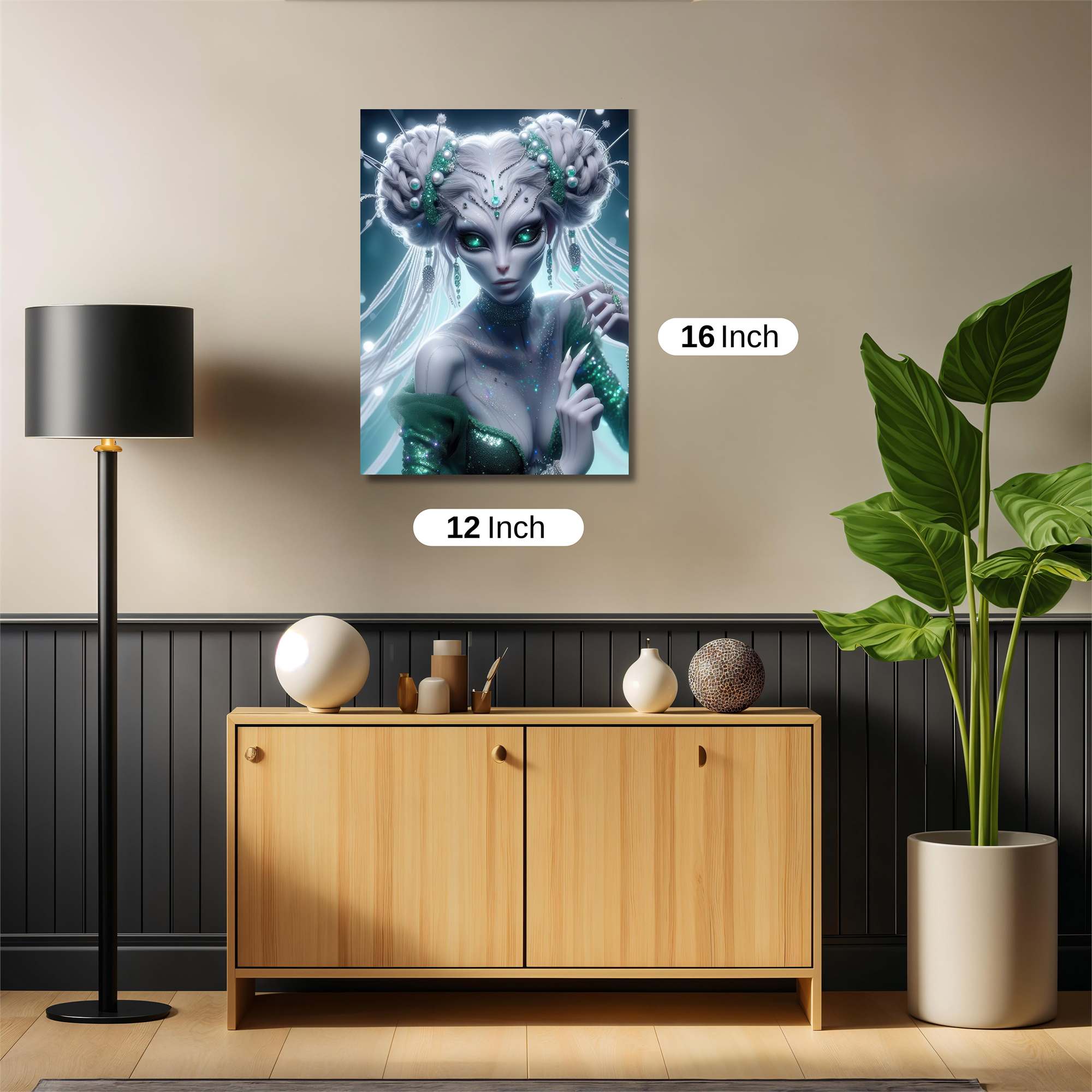 Alien Elegance Safe Wall Magnetic / M