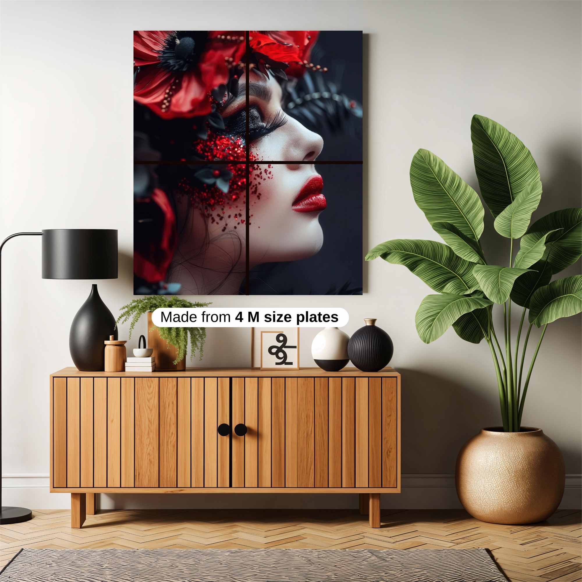 Poppy Enigma Safe Wall Magnetic / M