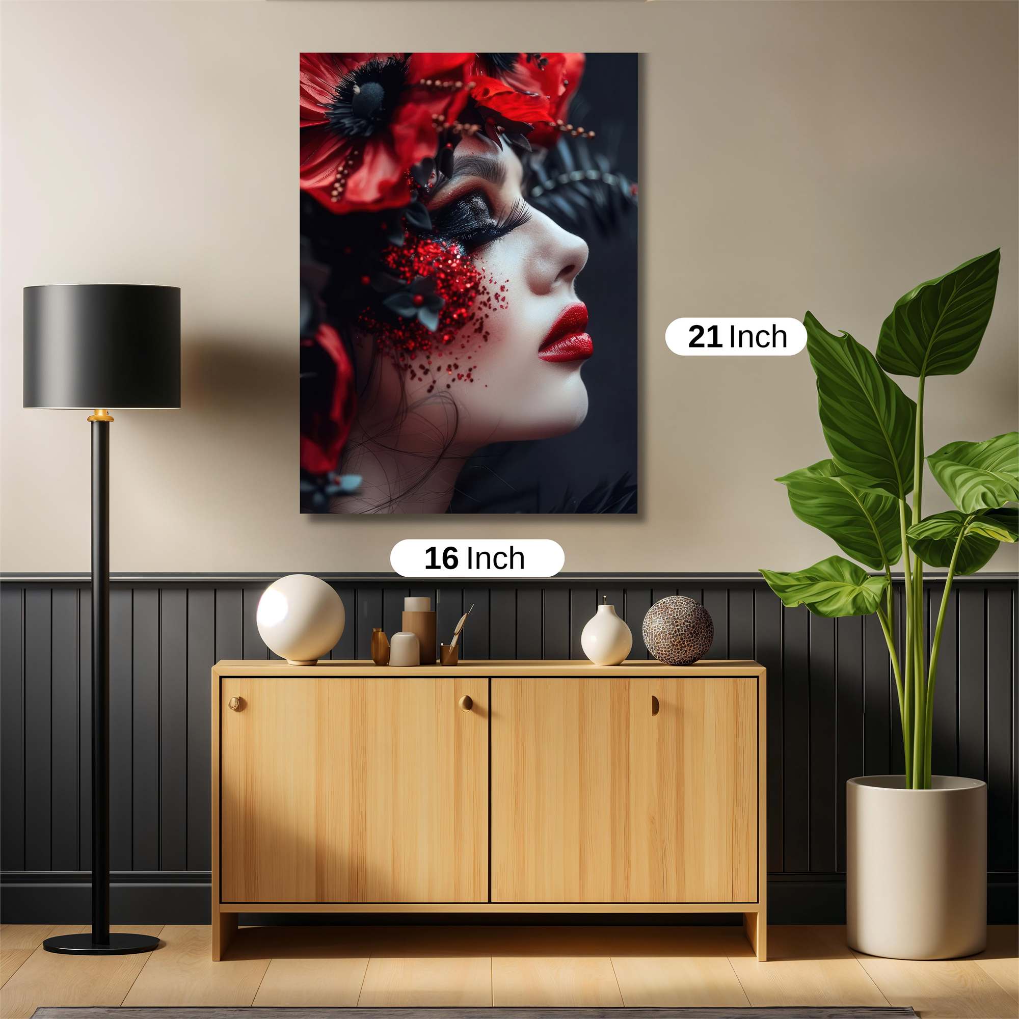 Poppy Enigma Safe Wall Magnetic / M