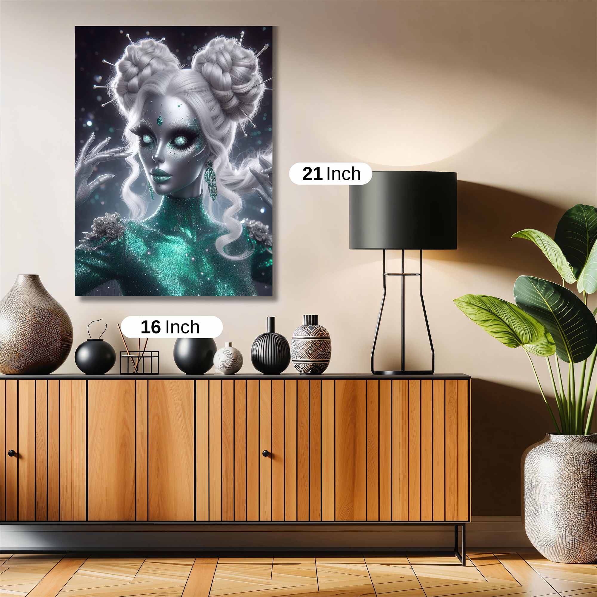 Alien Enigma Safe Wall Magnetic / M