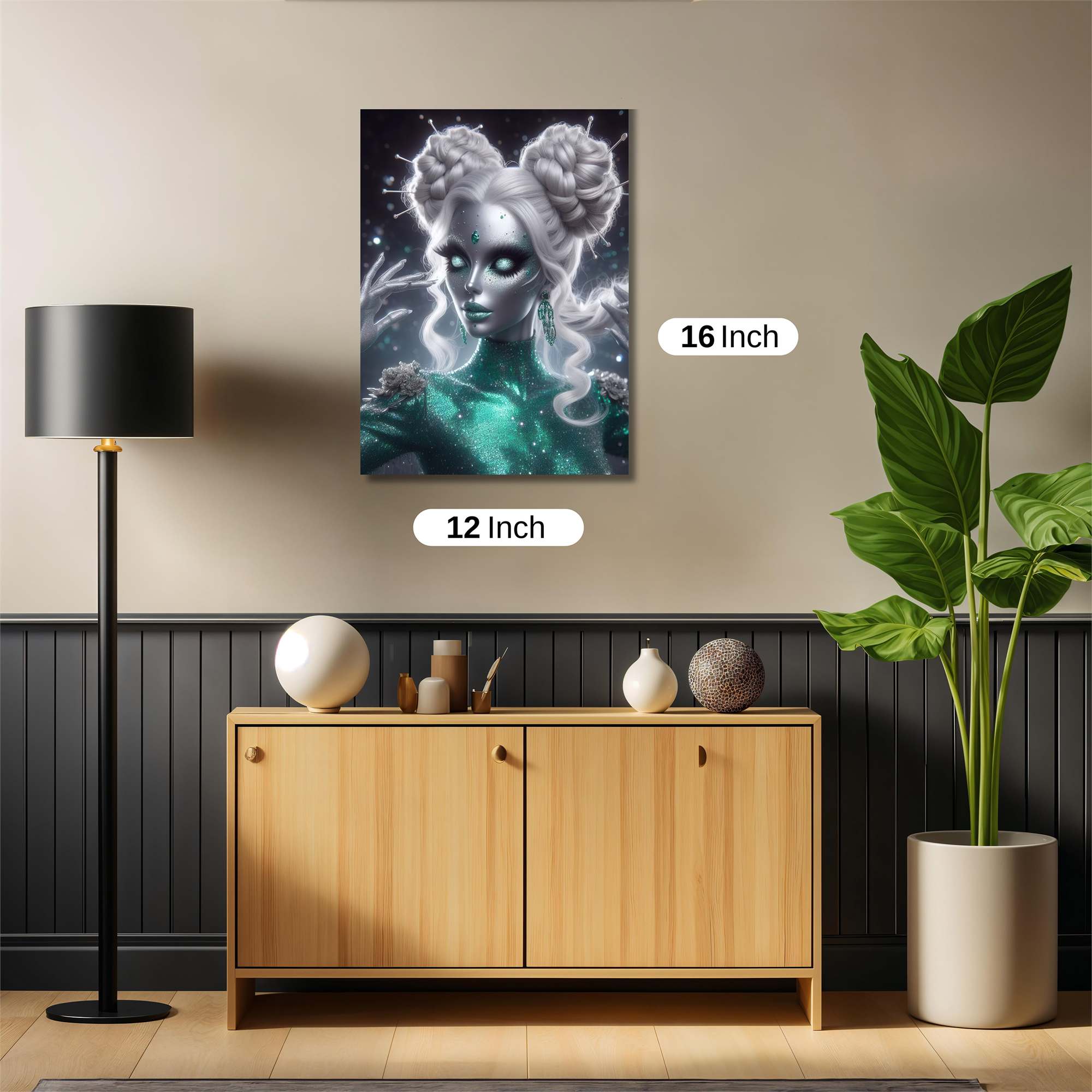 Alien Enigma Safe Wall Magnetic / M