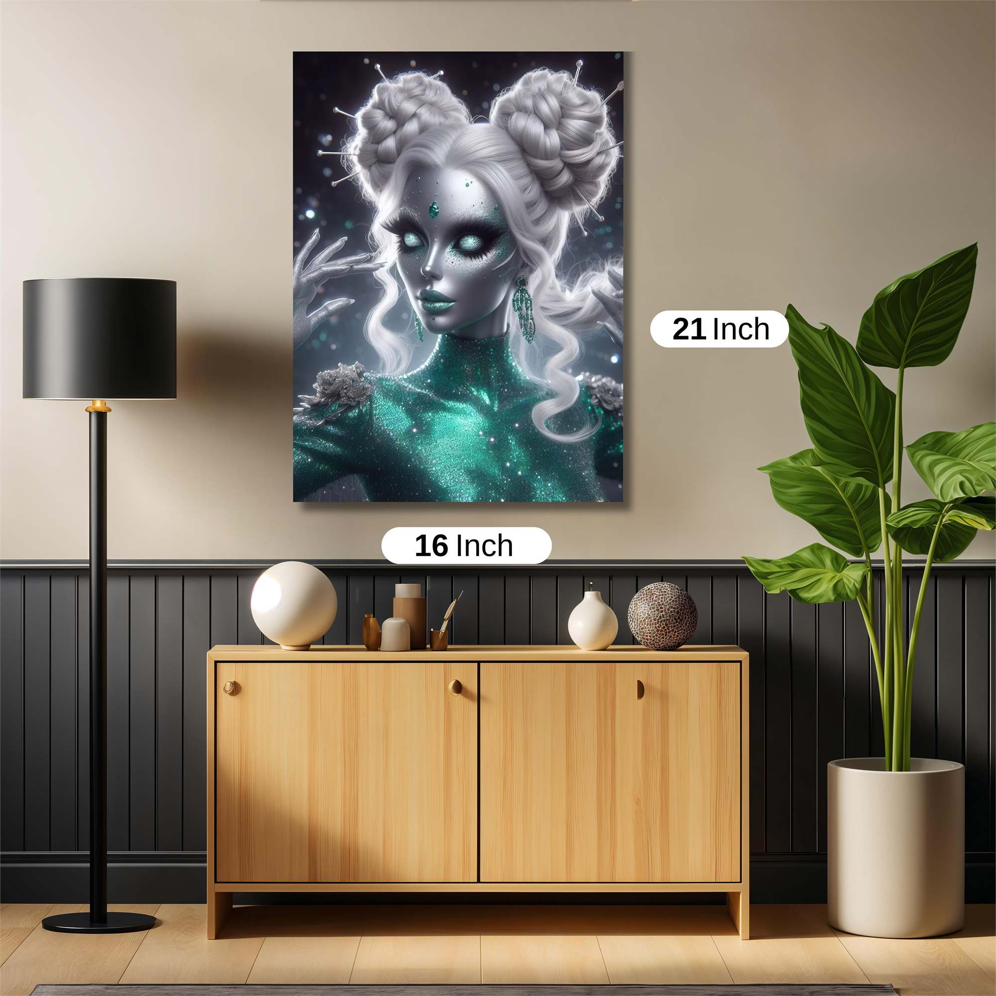 Alien Enigma Safe Wall Magnetic / M