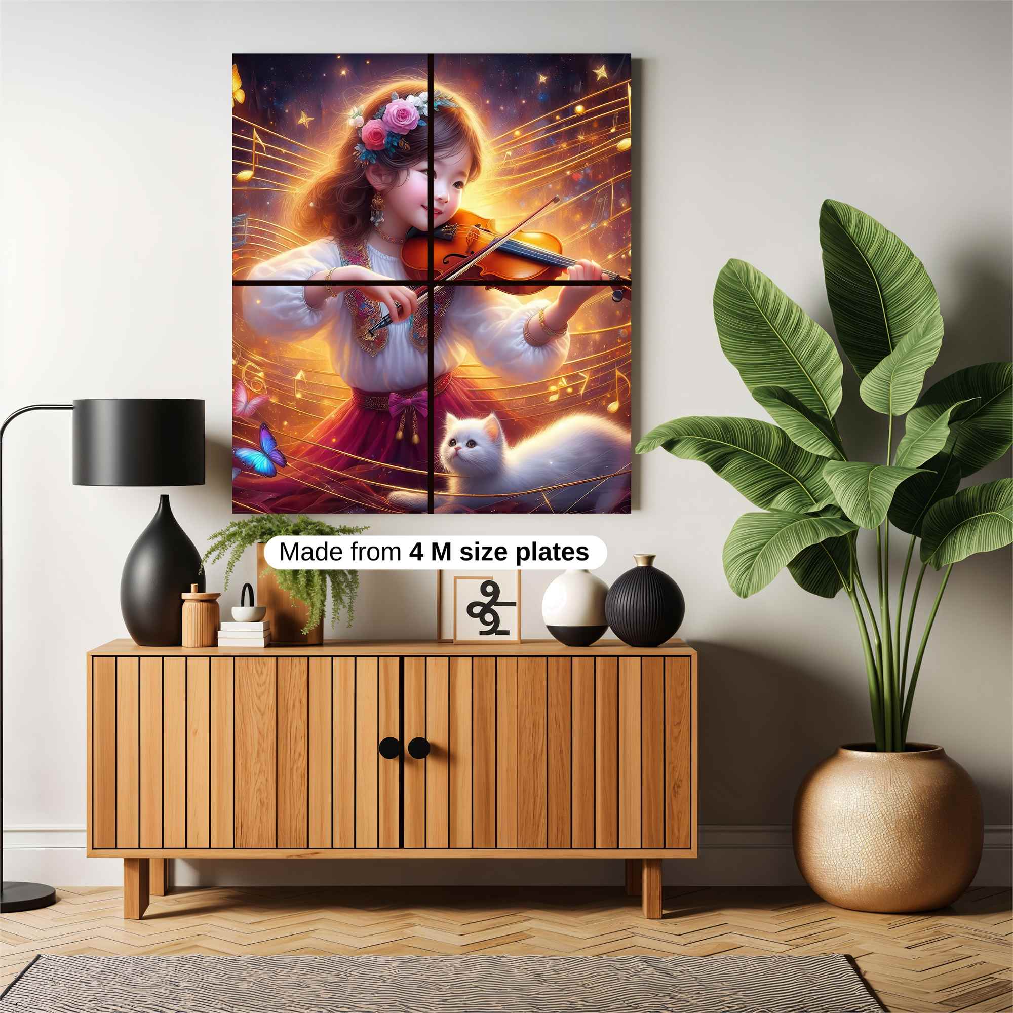 Melody Blossom Safe Wall Magnetic / M