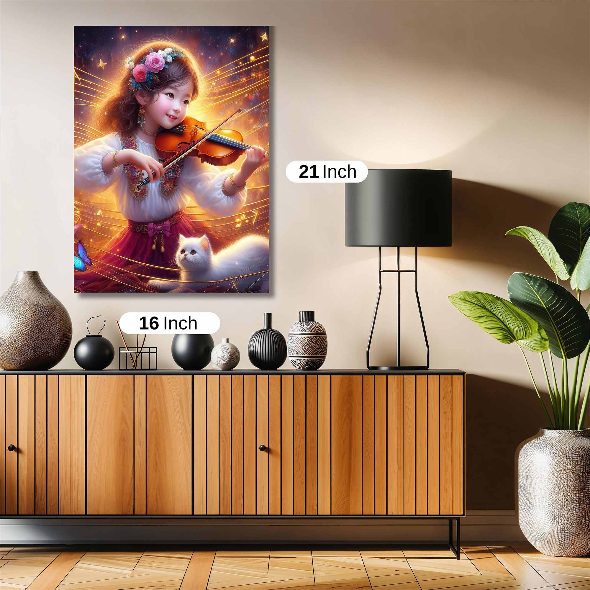Melody Blossom Safe Wall Magnetic / M