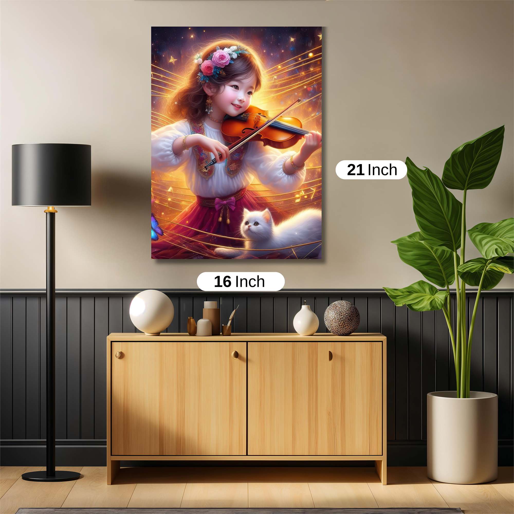 Melody Blossom Safe Wall Magnetic / M