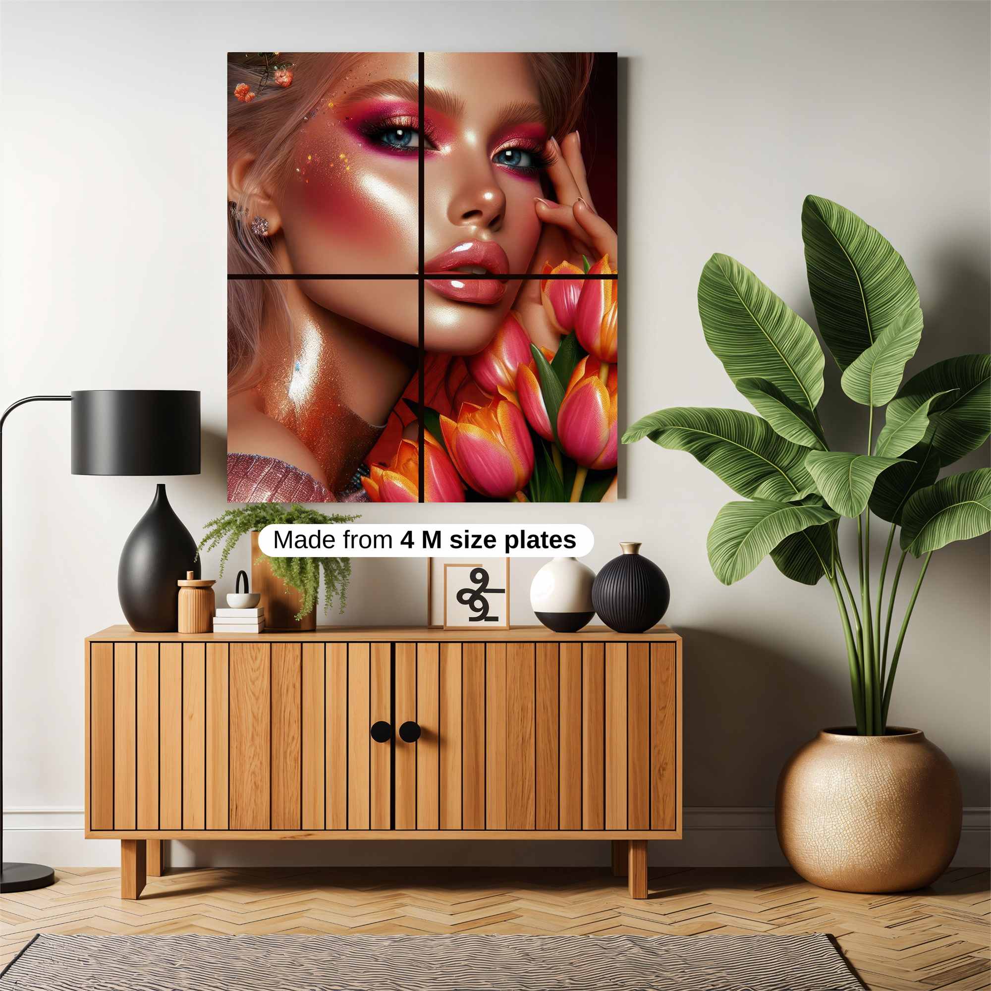 Tulip Elegance Safe Wall Magnetic / M