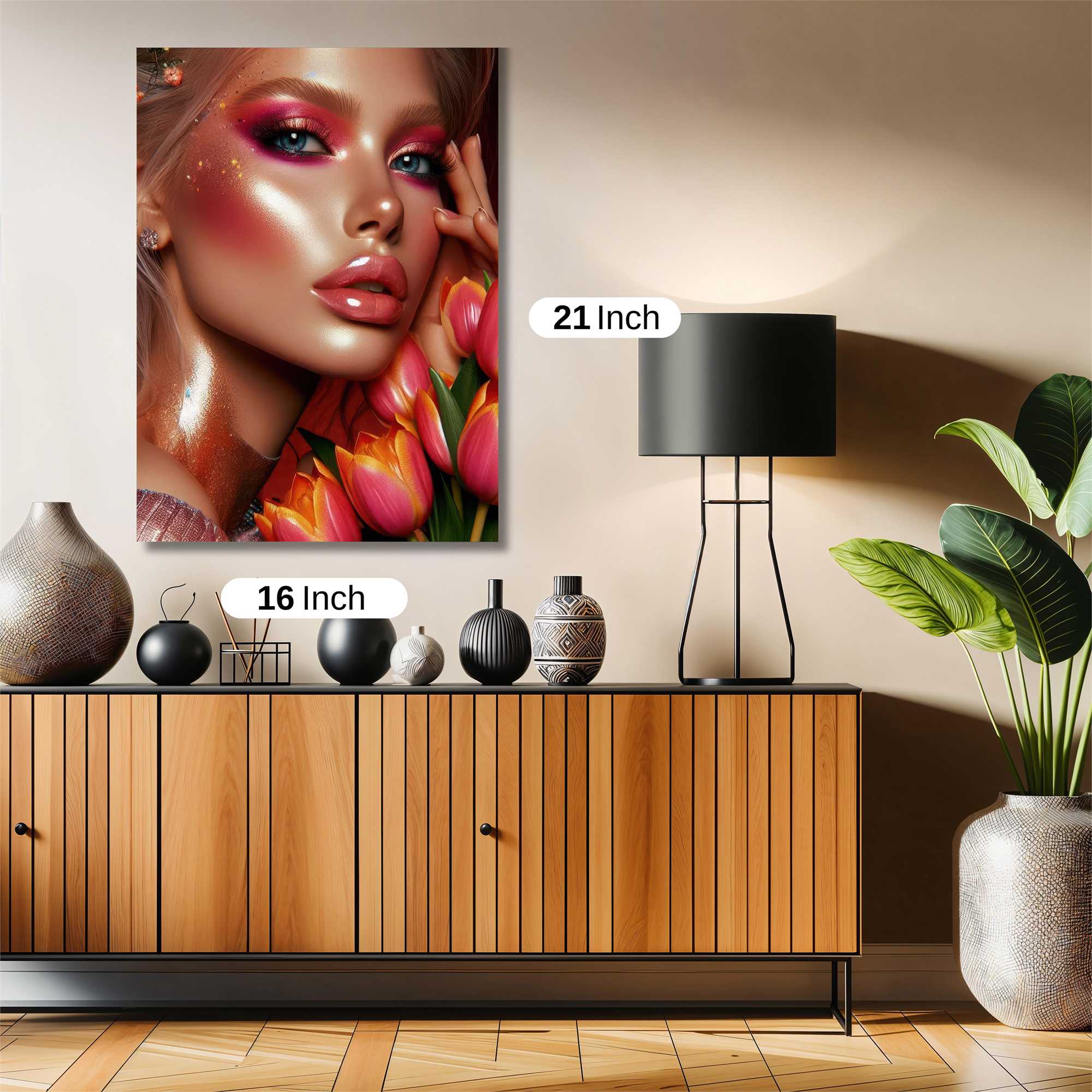 Tulip Elegance Safe Wall Magnetic / M