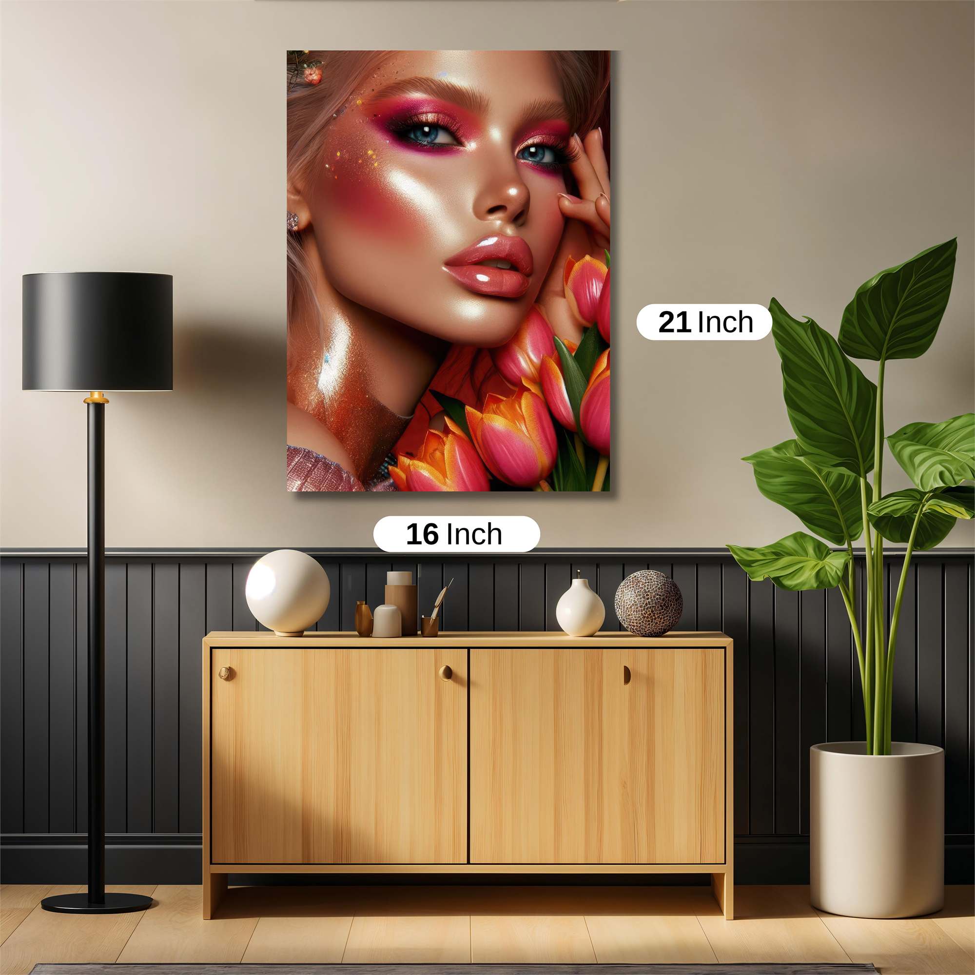 Tulip Elegance Safe Wall Magnetic / M