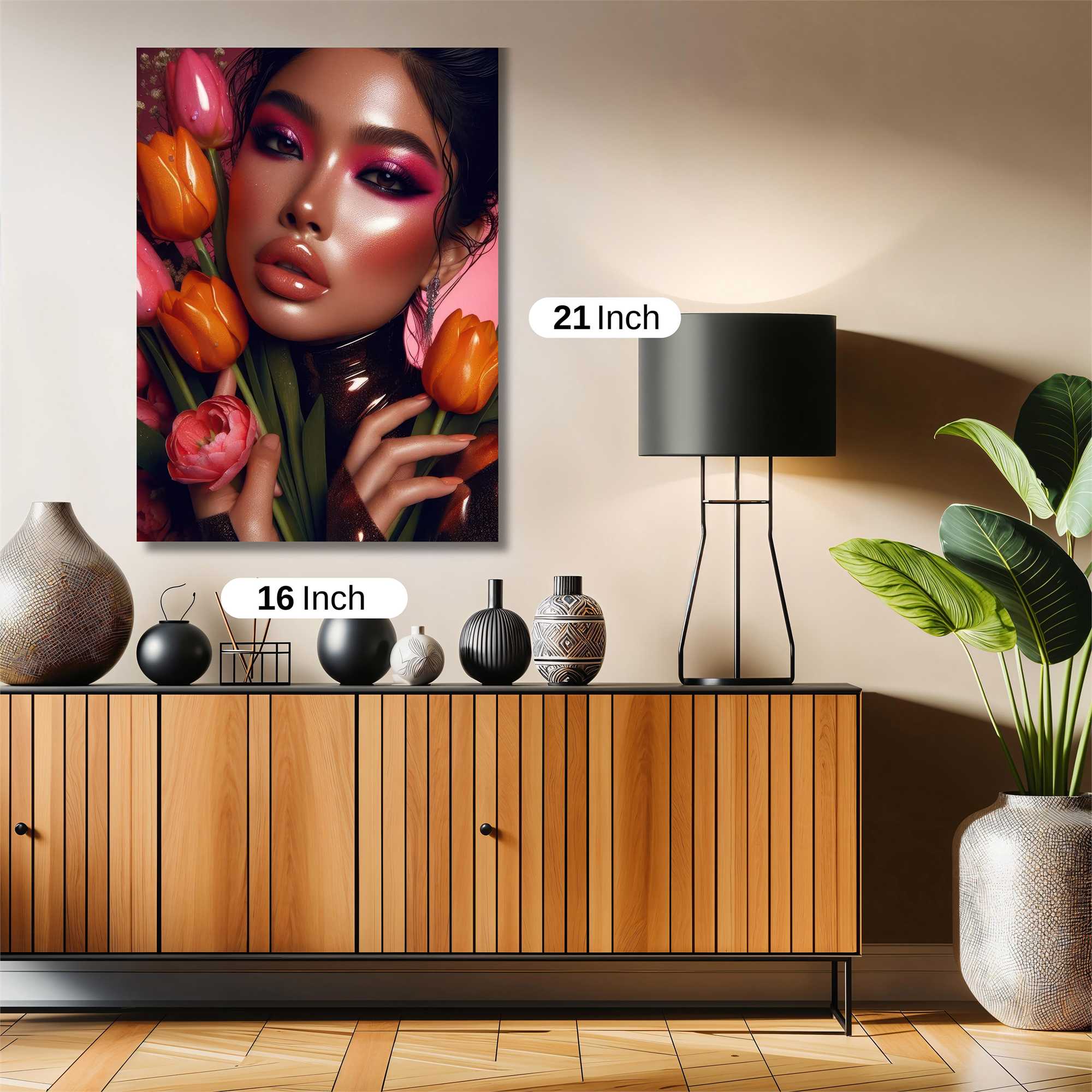 Tulip Tranquility Safe Wall Magnetic / M