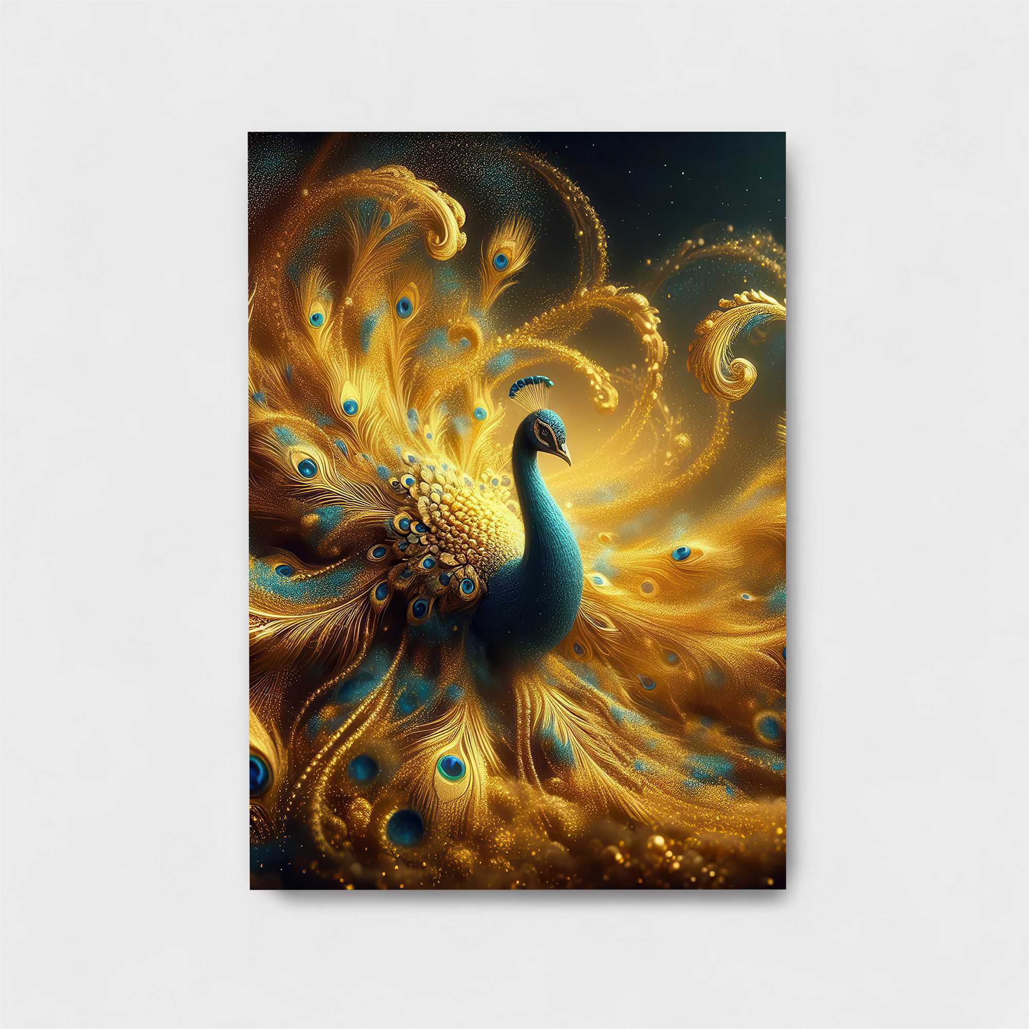 Peacock Radiance Safe Wall Magnetic / M