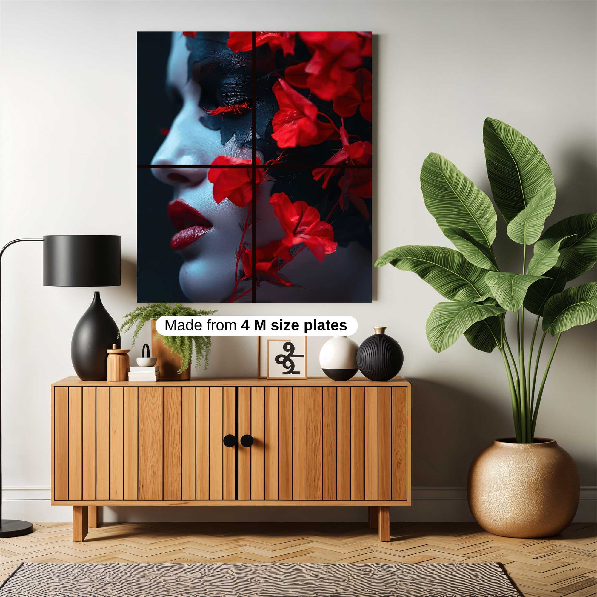 Flower Enigma Safe Wall Magnetic / M